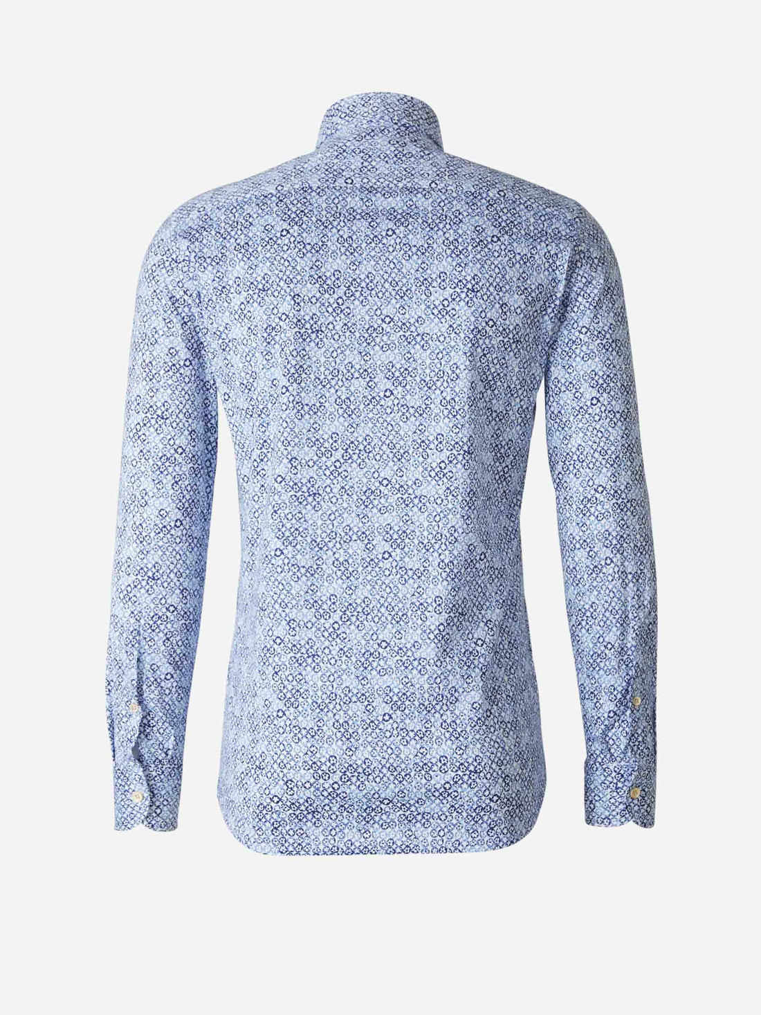 Santa Eulalia Camisa Motivo Hojas color Azul Noche sku 531-005579 01 - Foto 2