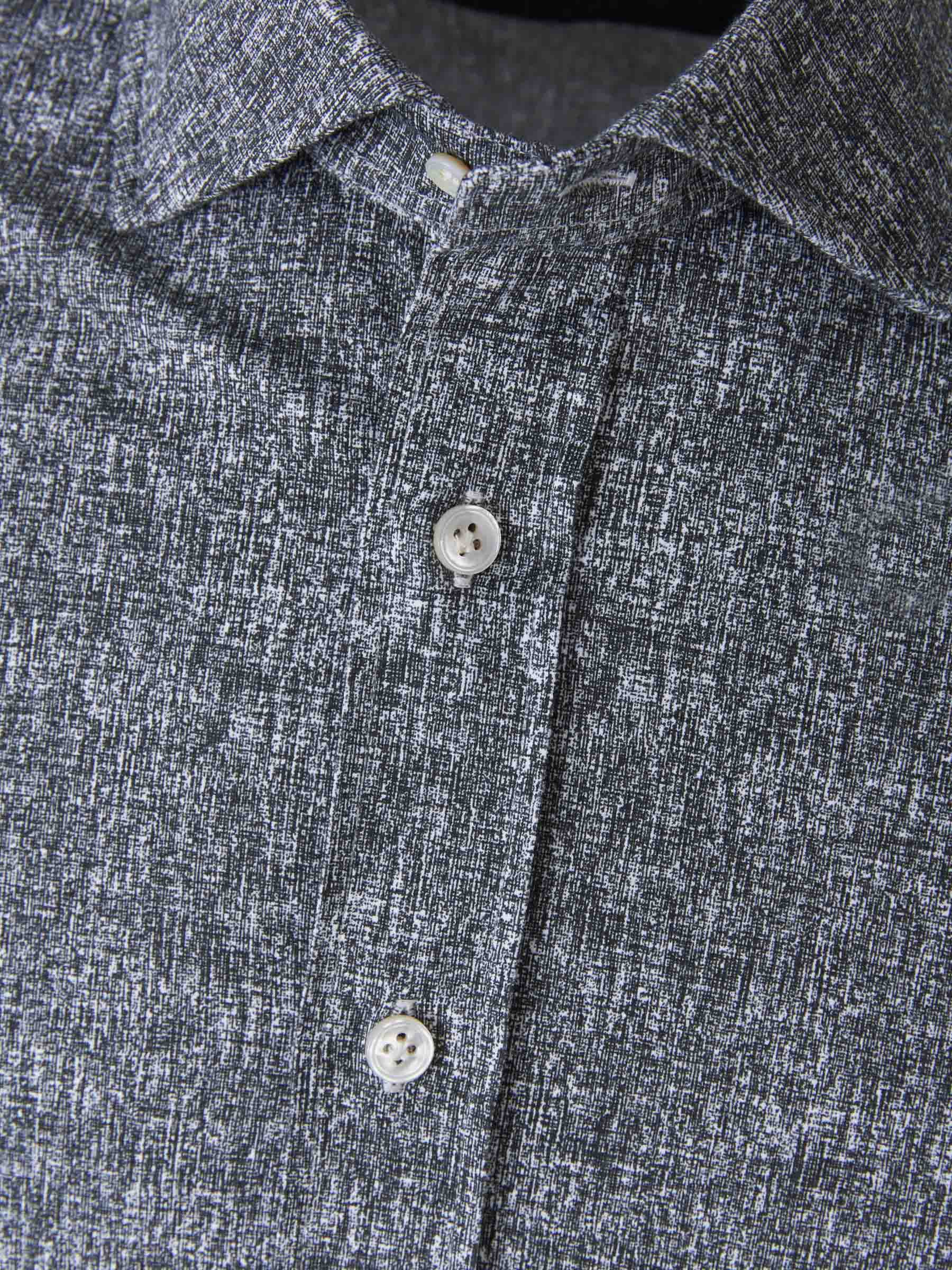 Santa Eulalia Camisa Jaspeada Algodón color Verde Oscuro sku 531-005605 01 - Foto 3