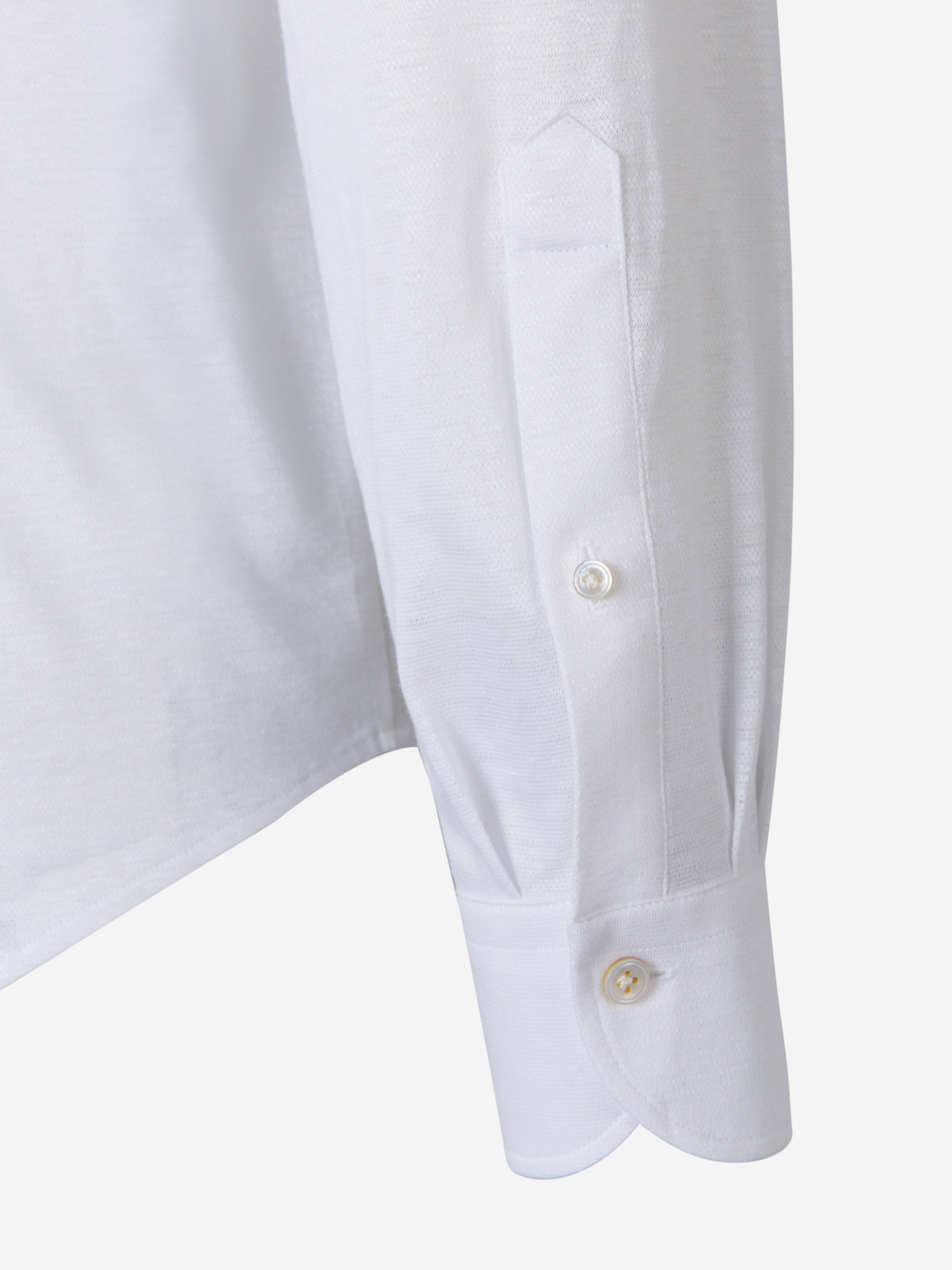 Santa Eulalia Camisa Punto Lino color Rosa Empolvado sku 531-005606 04 - Foto 4