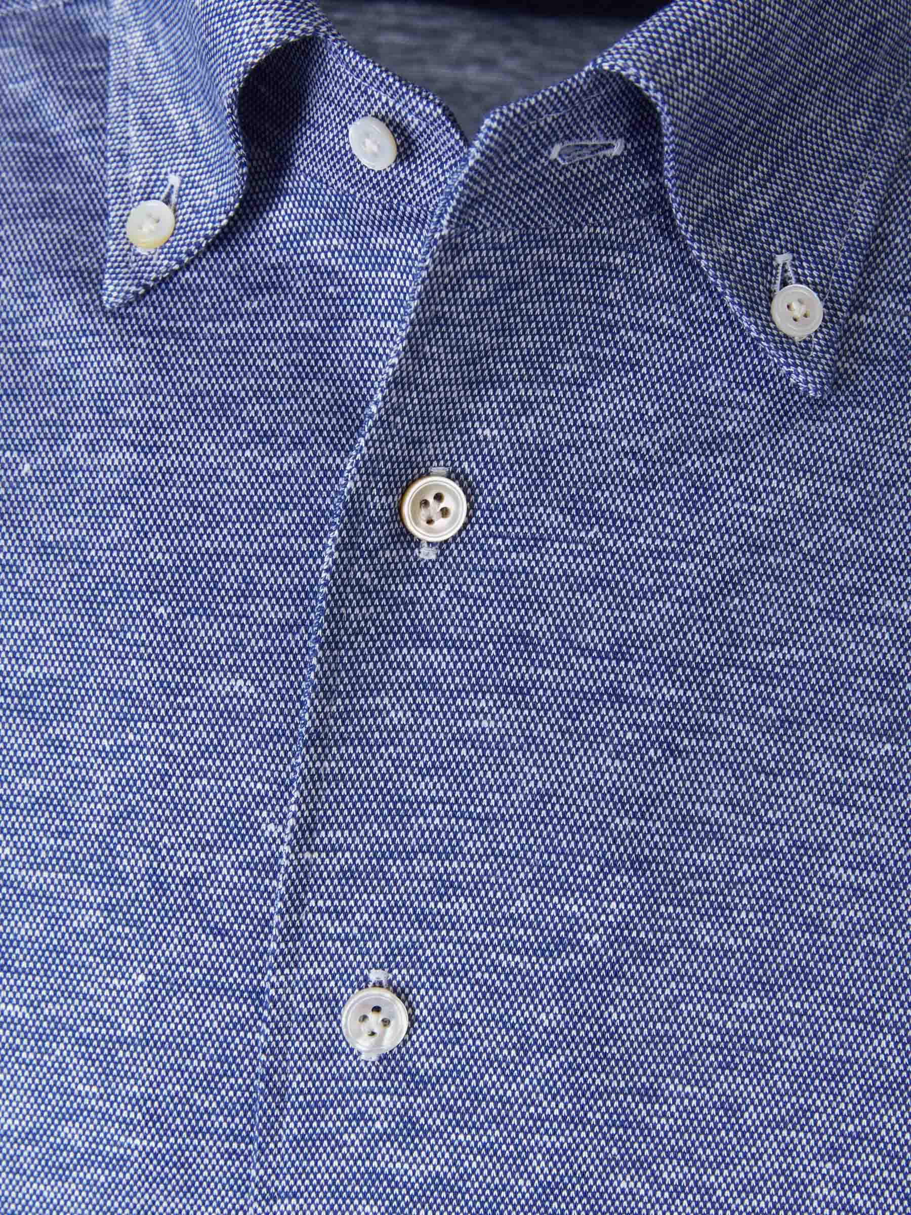 Santa Eulalia Camisa Punto Lino color Rosa Empolvado sku 531-005606 04 - Foto 11