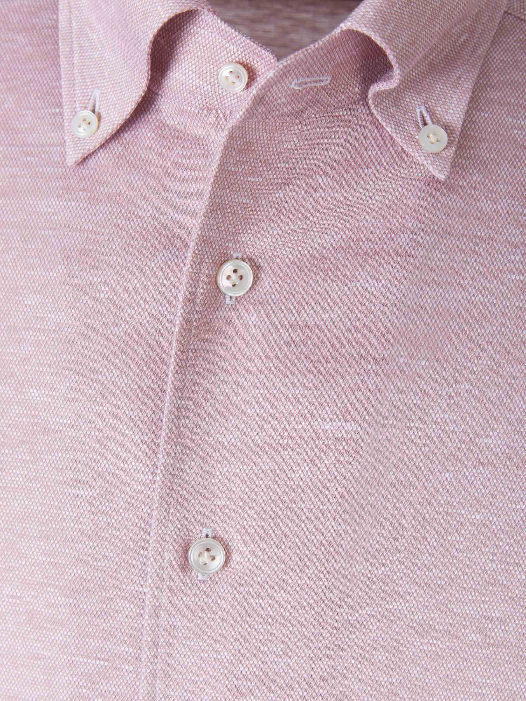 Santa Eulalia Camisa Punto Lino color Rosa Empolvado sku 531-005606 04 - Foto 15