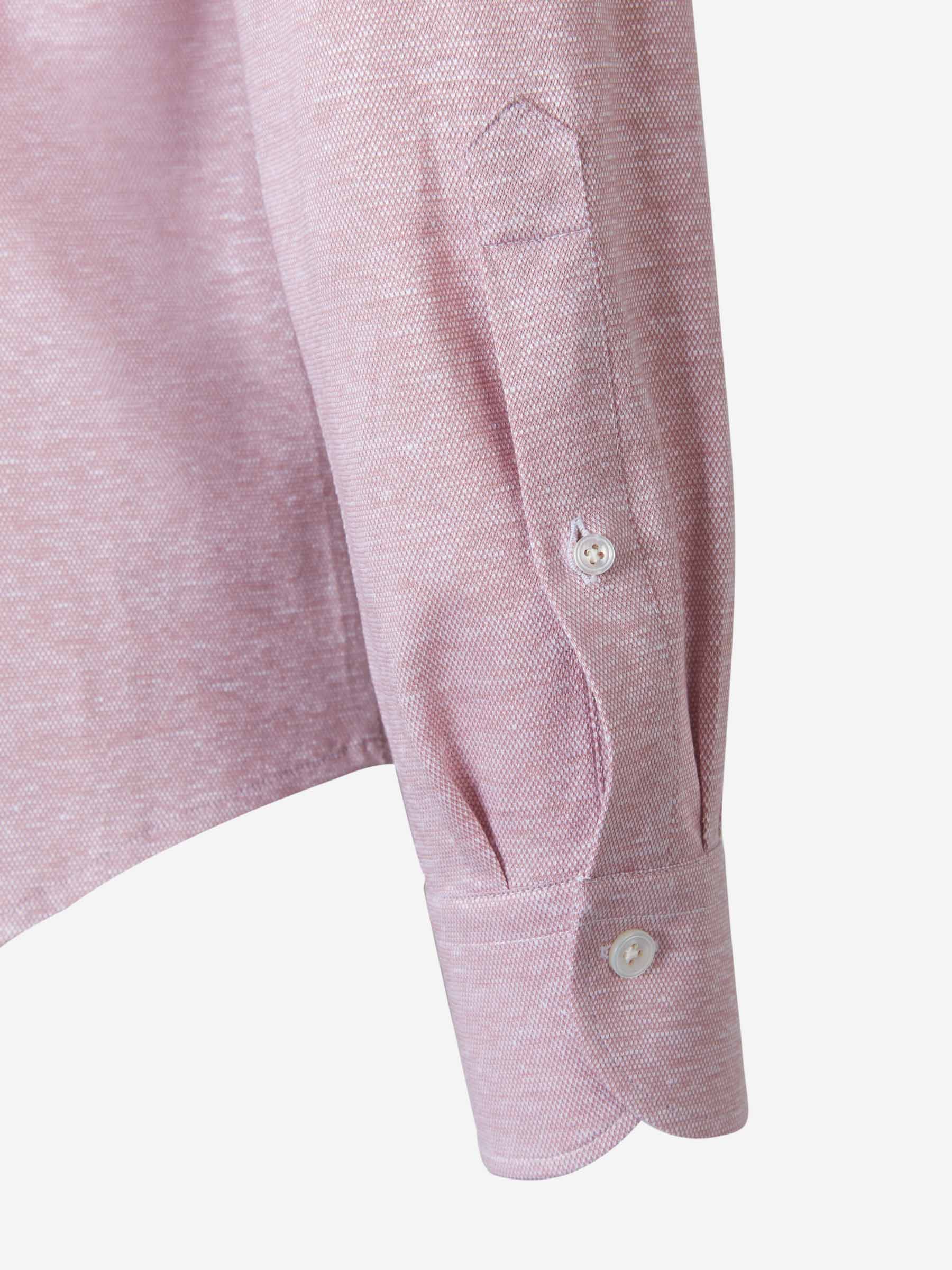 Santa Eulalia Camisa Punto Lino color Rosa Empolvado sku 531-005606 04 - Foto 16