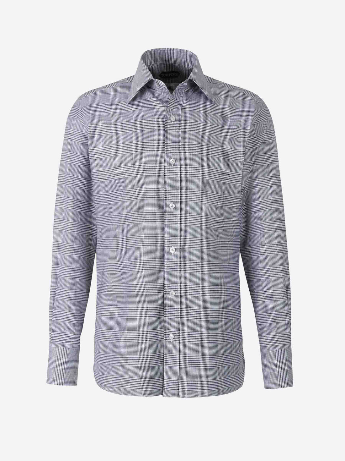 Tom Ford Camisa Príncipe De Gales color Blanco sku 531-005660 01 - Foto 1