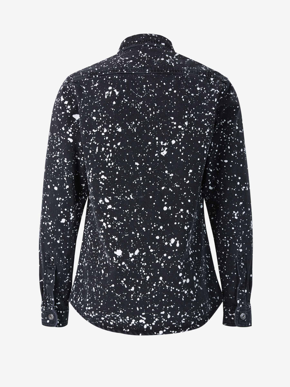 Off-White Camisa Denim Diagonales color Negro sku 531-005685 01 - Foto 2