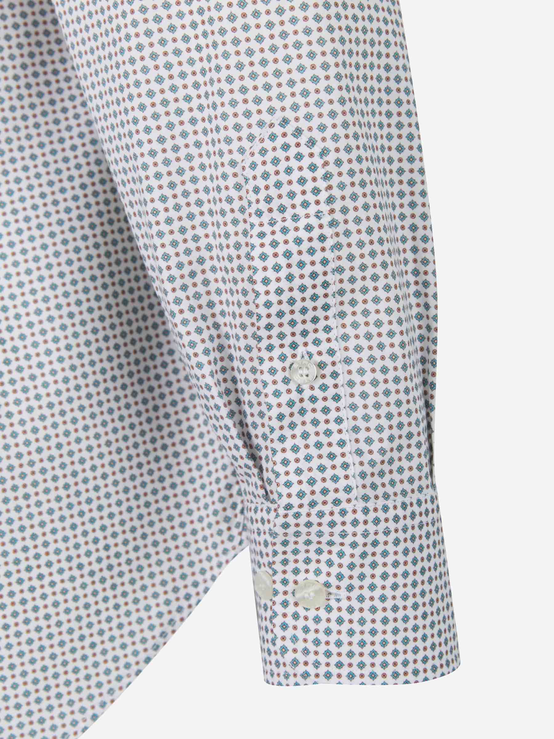 Etro Camisa Motivo Geométrica color Blanco sku 531-005687 01 - Foto 4
