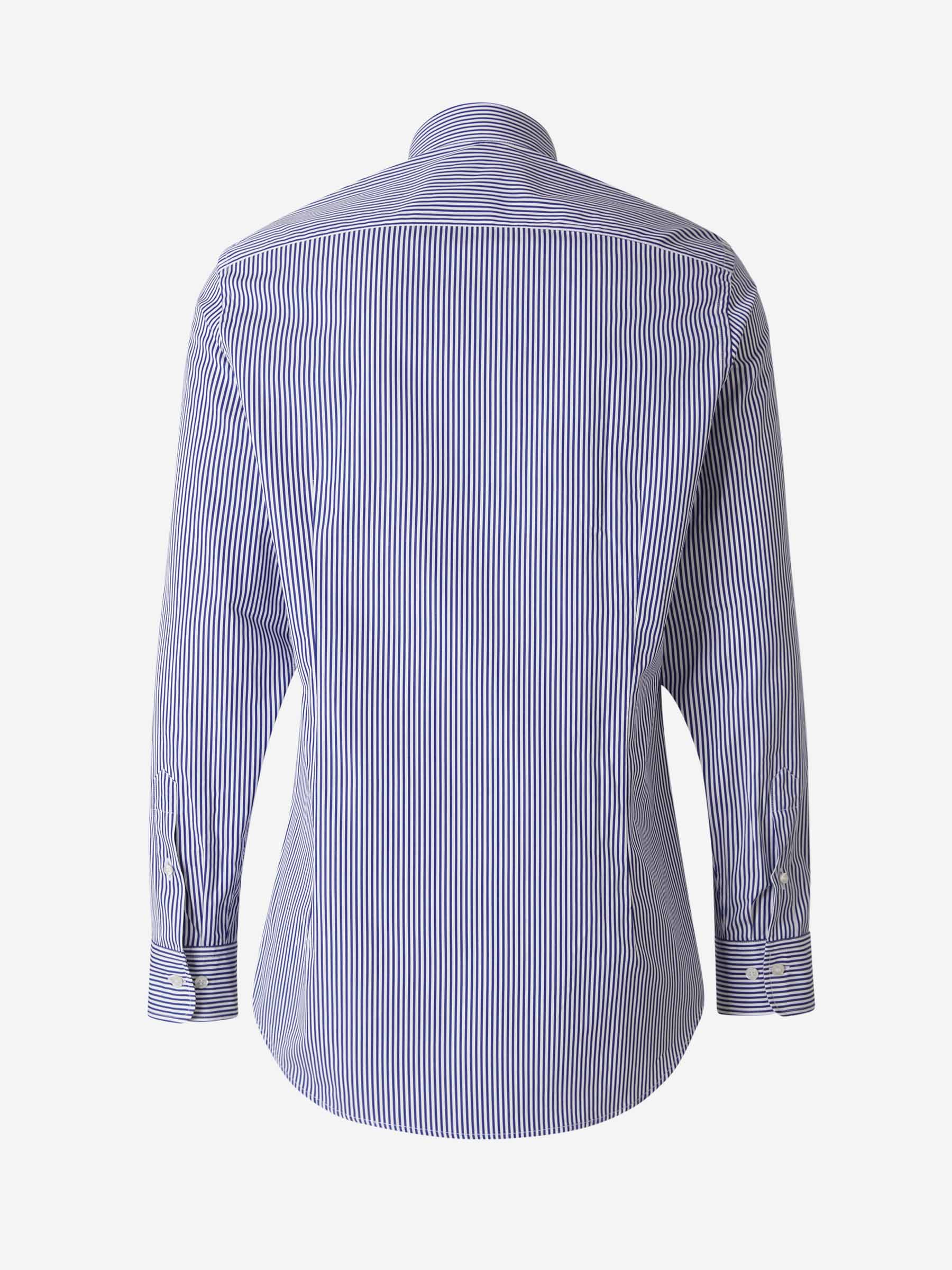Etro Camisa Motivo Rayas color Azul Marino sku 531-005696 01 - Foto 2