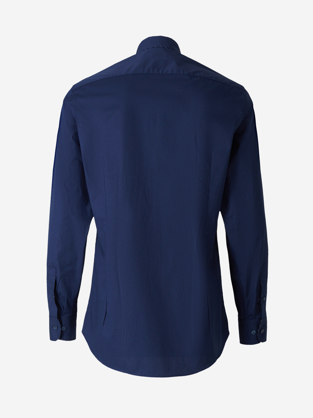 Etro Camisa Stretch Logo color Azul Marino sku 531-005697 01 - Foto 2
