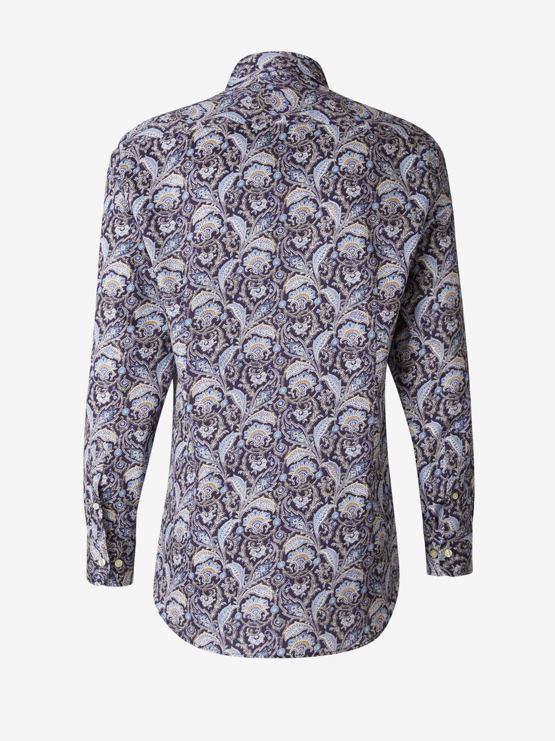 Etro Camisa Estampado Paisley color Azul Marino sku 531-005701 01 - Foto 2