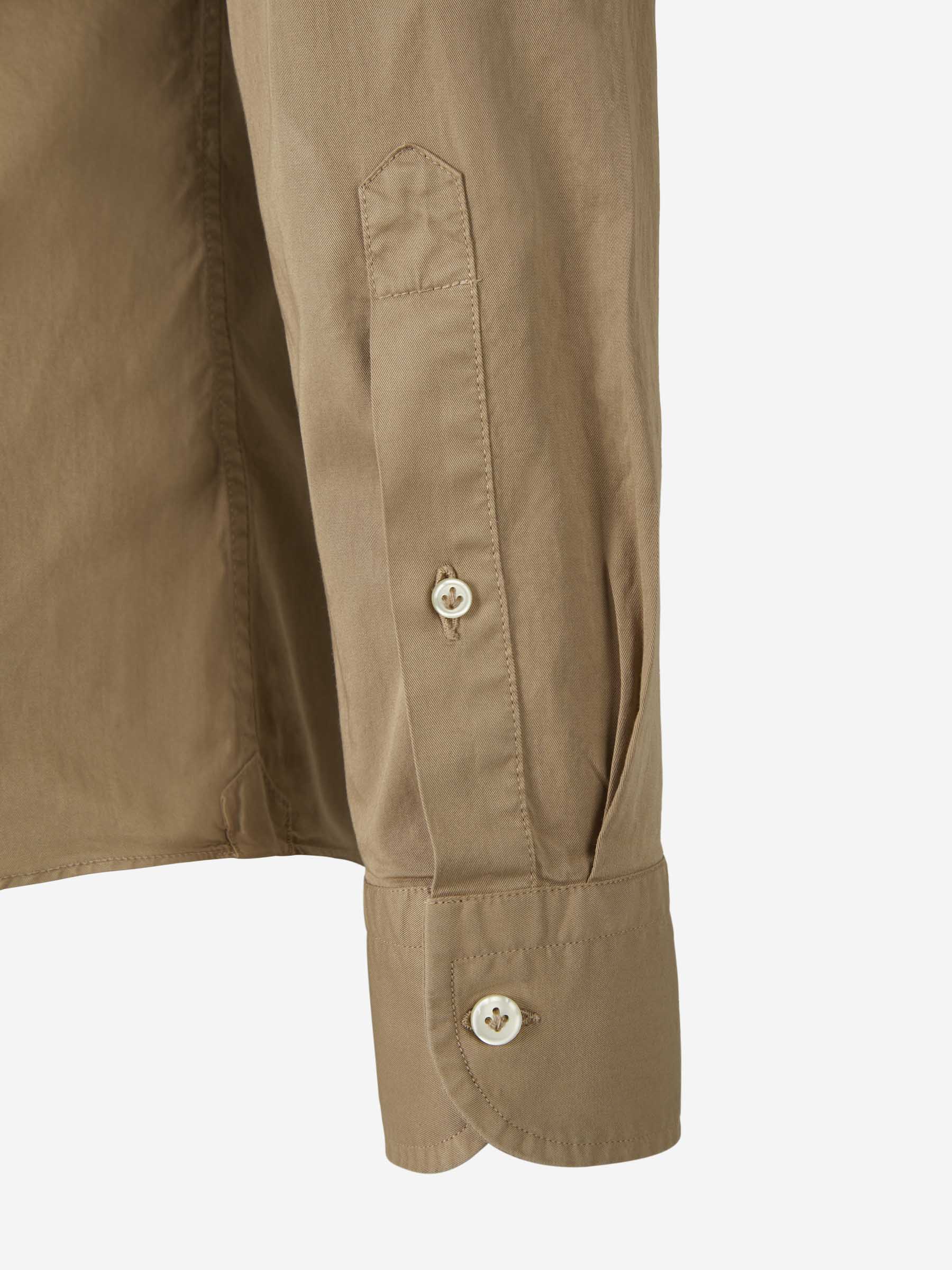 Santa Eulalia Camisa Lisa Algodón color Verde Oscuro sku 531-005705 05 - Foto 4