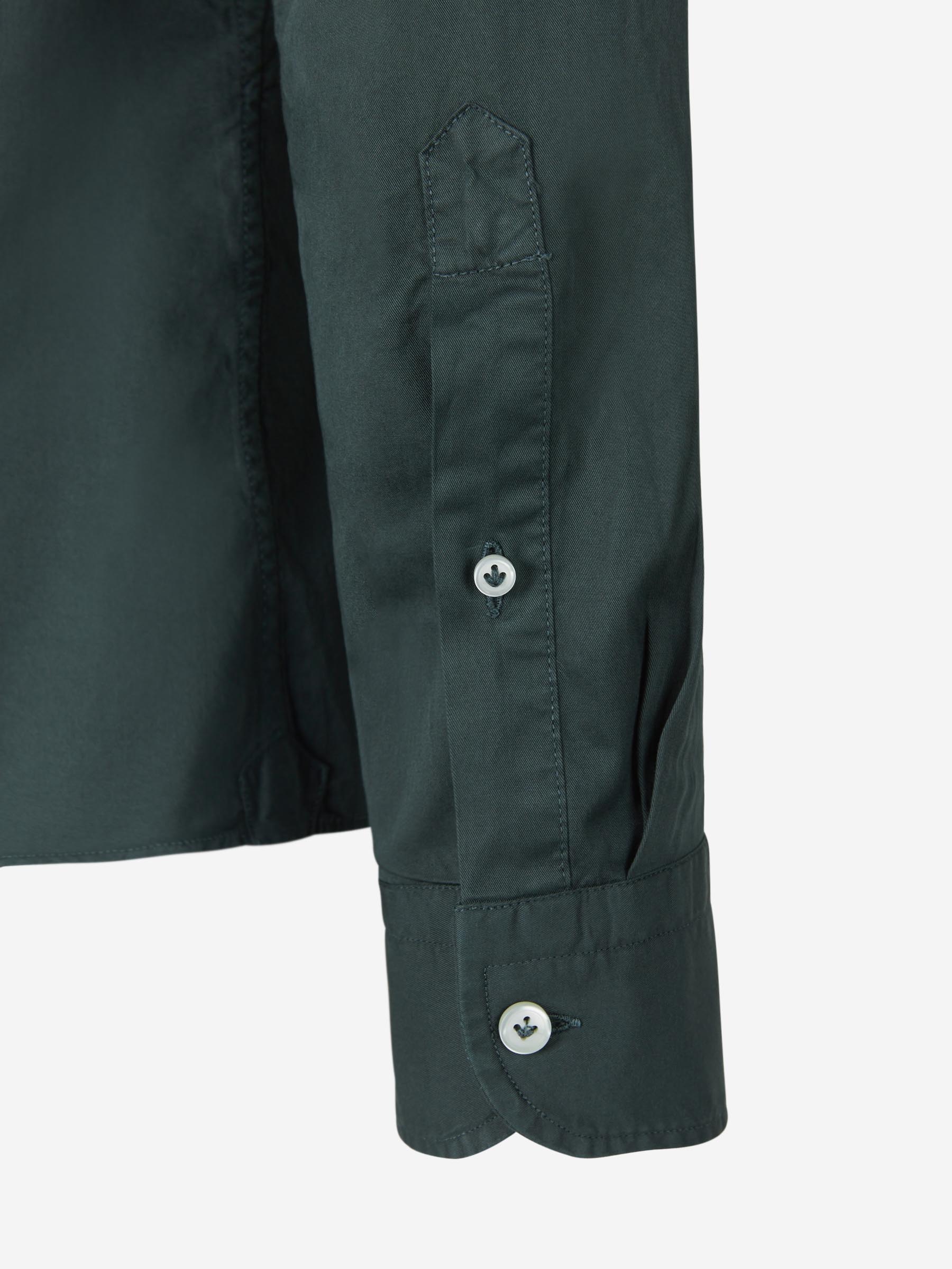 Santa Eulalia Camisa Lisa Algodón color Verde Oscuro sku 531-005705 05 - Foto 8