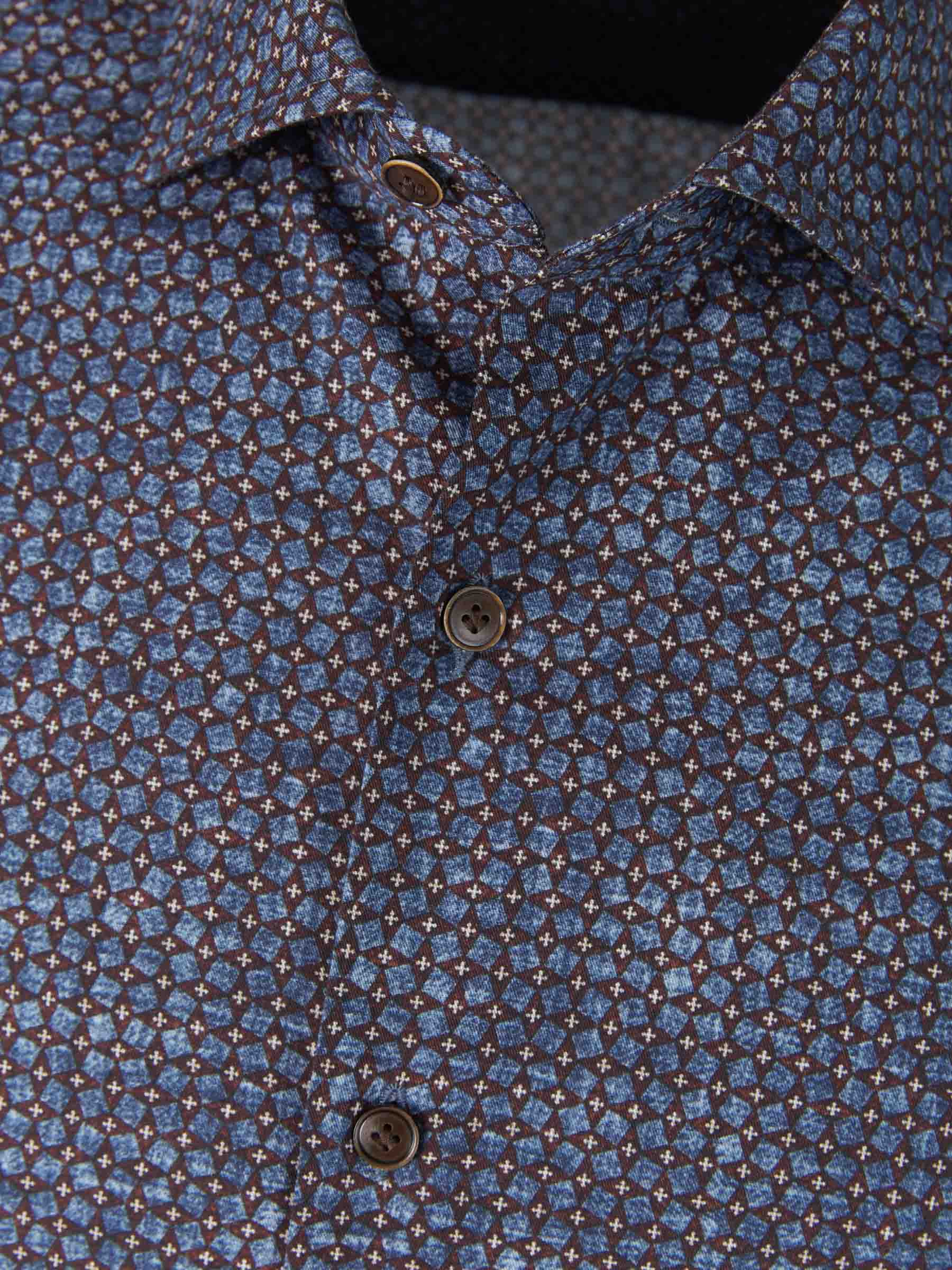 Santa Eulalia Camisa Motivo Geométrico color Multicolor sku 531-005708 01 - Foto 3