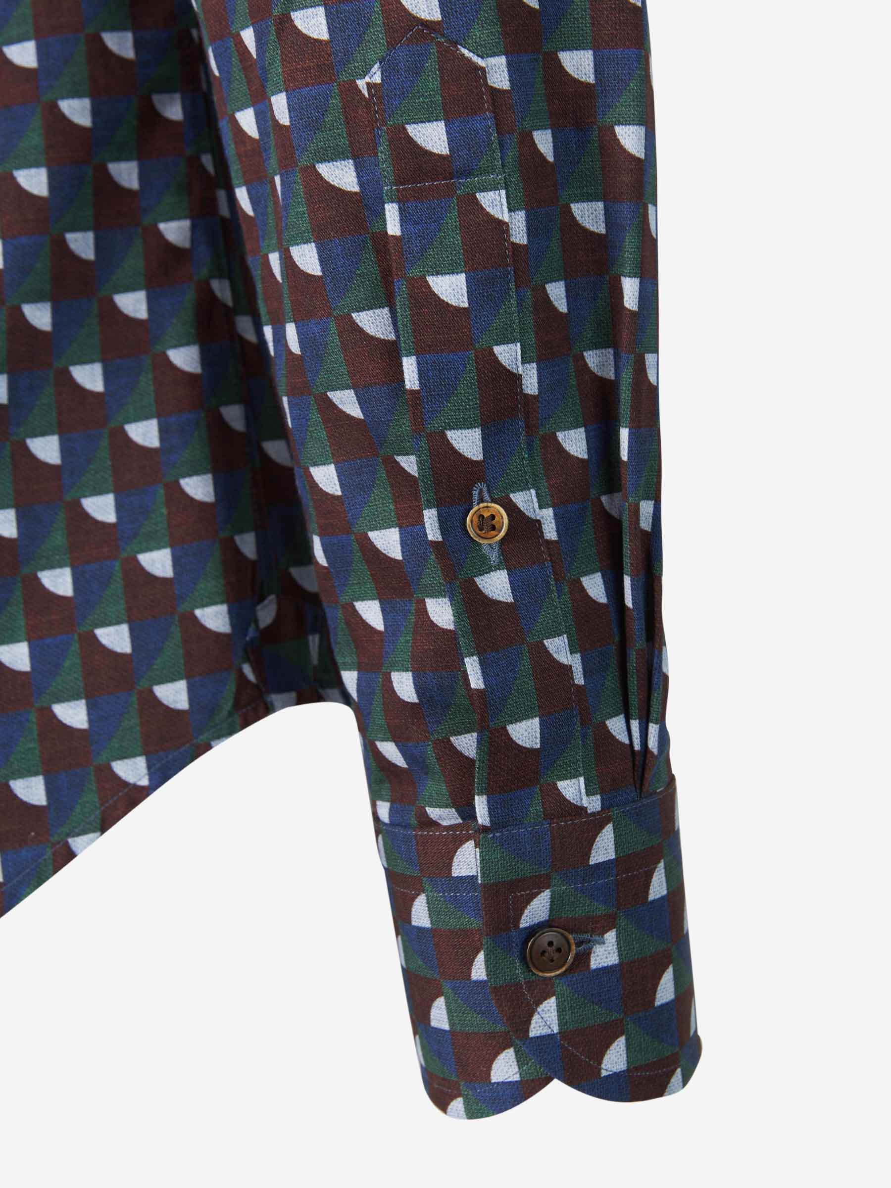 Santa Eulalia Camisa Motivo Geométrico color Multicolor sku 531-005710 01 - Foto 4