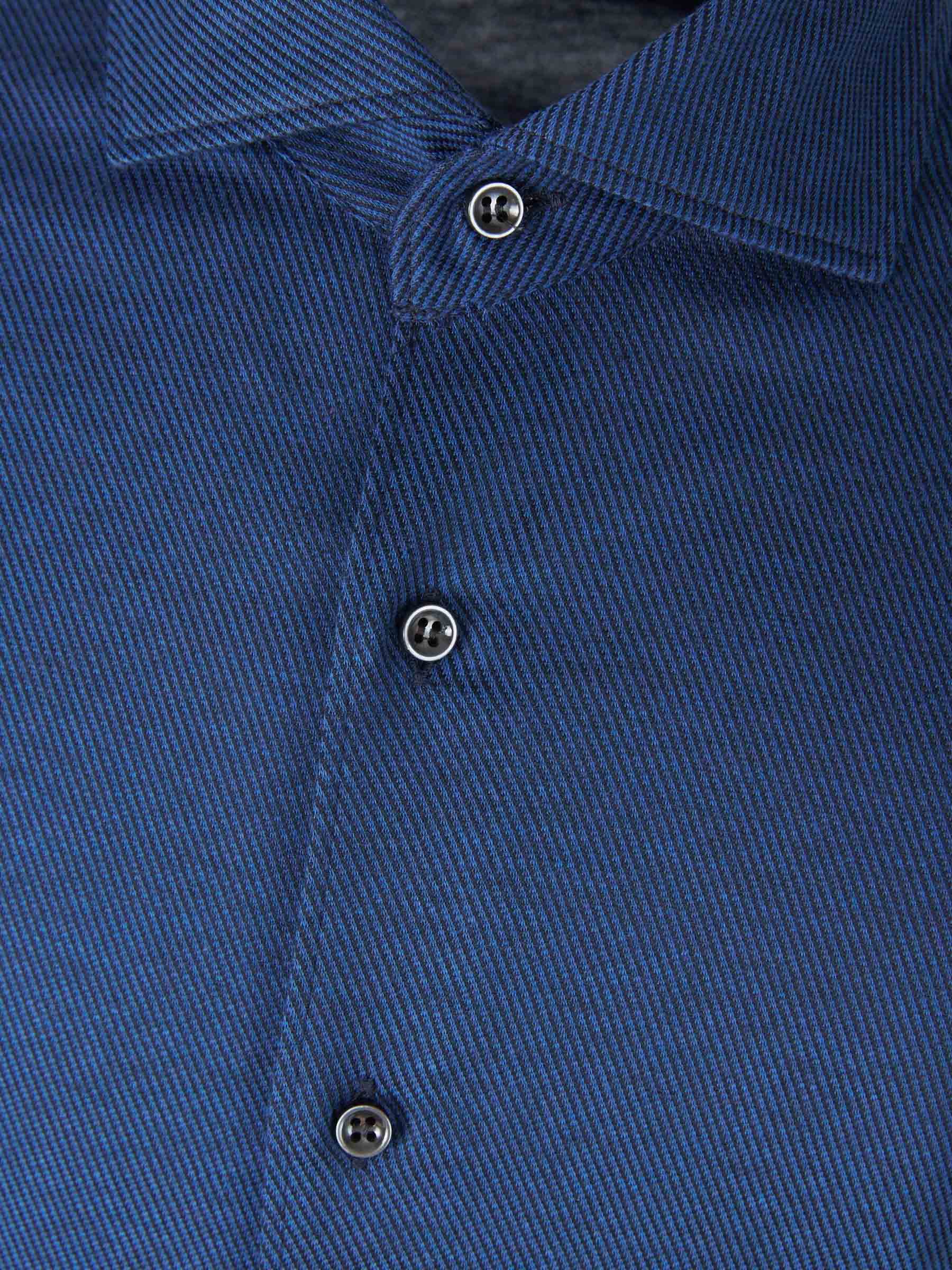Orian Camisa Piqué Algodón color Azul Noche sku 531-005722 02 - Foto 3