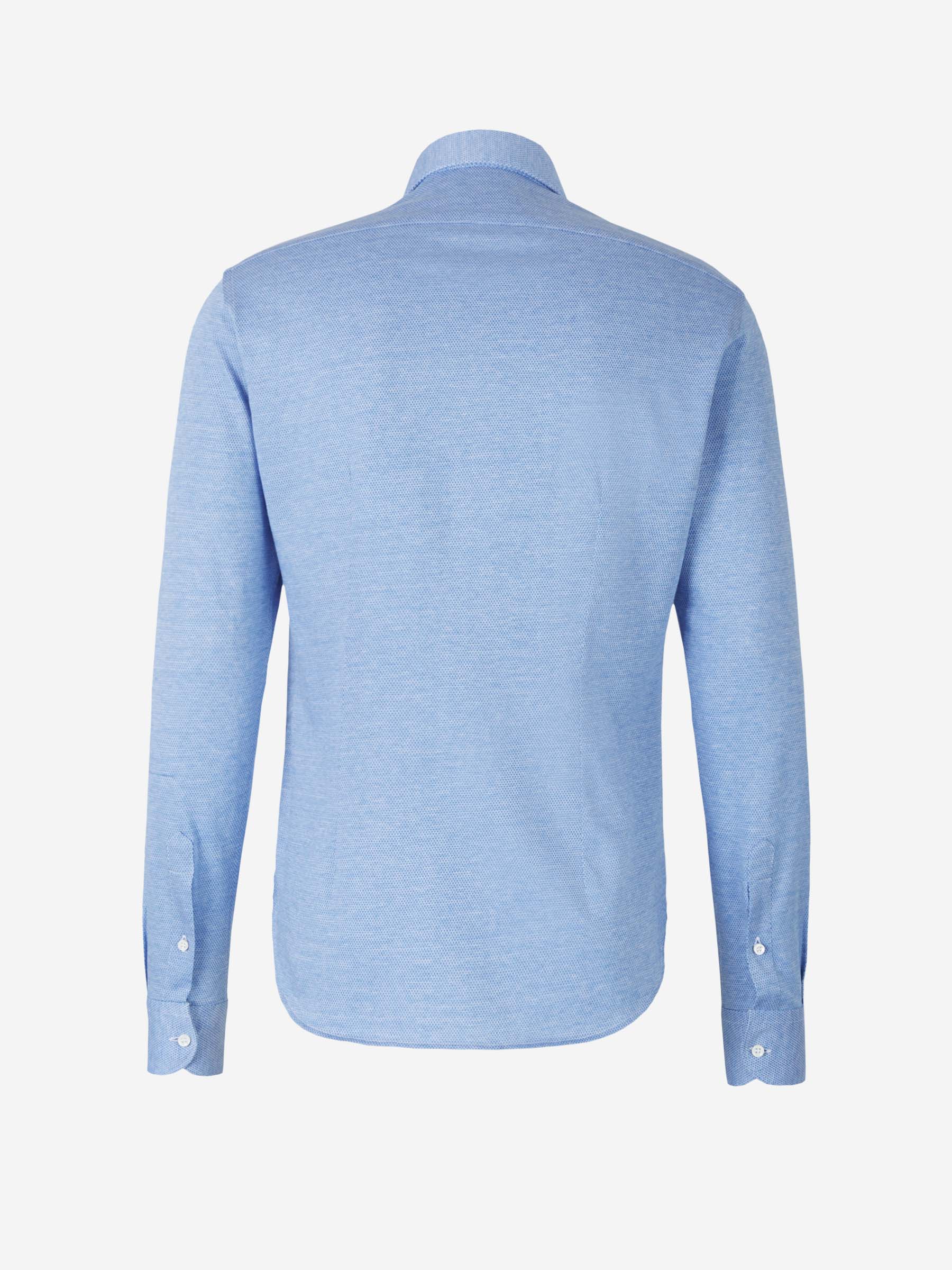 Orian Camisa Piqué Algodón color Azul Cobalto sku 531-005724 02 - Foto 2