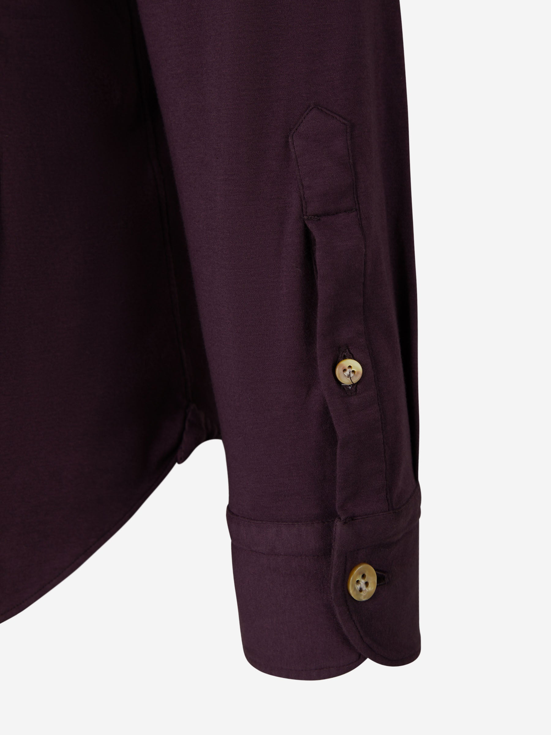 Vincenzo di Ruggiero Camisa Punto Elástico color Burdeos sku 531-005734 04 - Foto 4