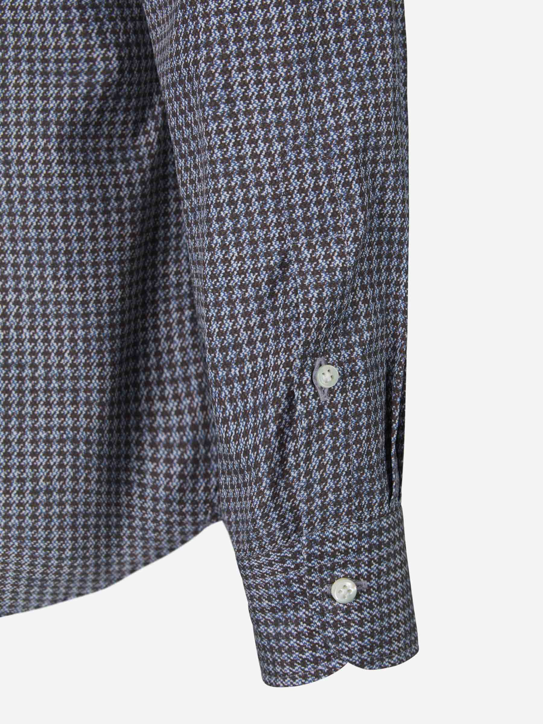 Vincenzo di Ruggiero Camisa Pata De Gallo color Gris Oscuro sku 531-005738 01 - Foto 4