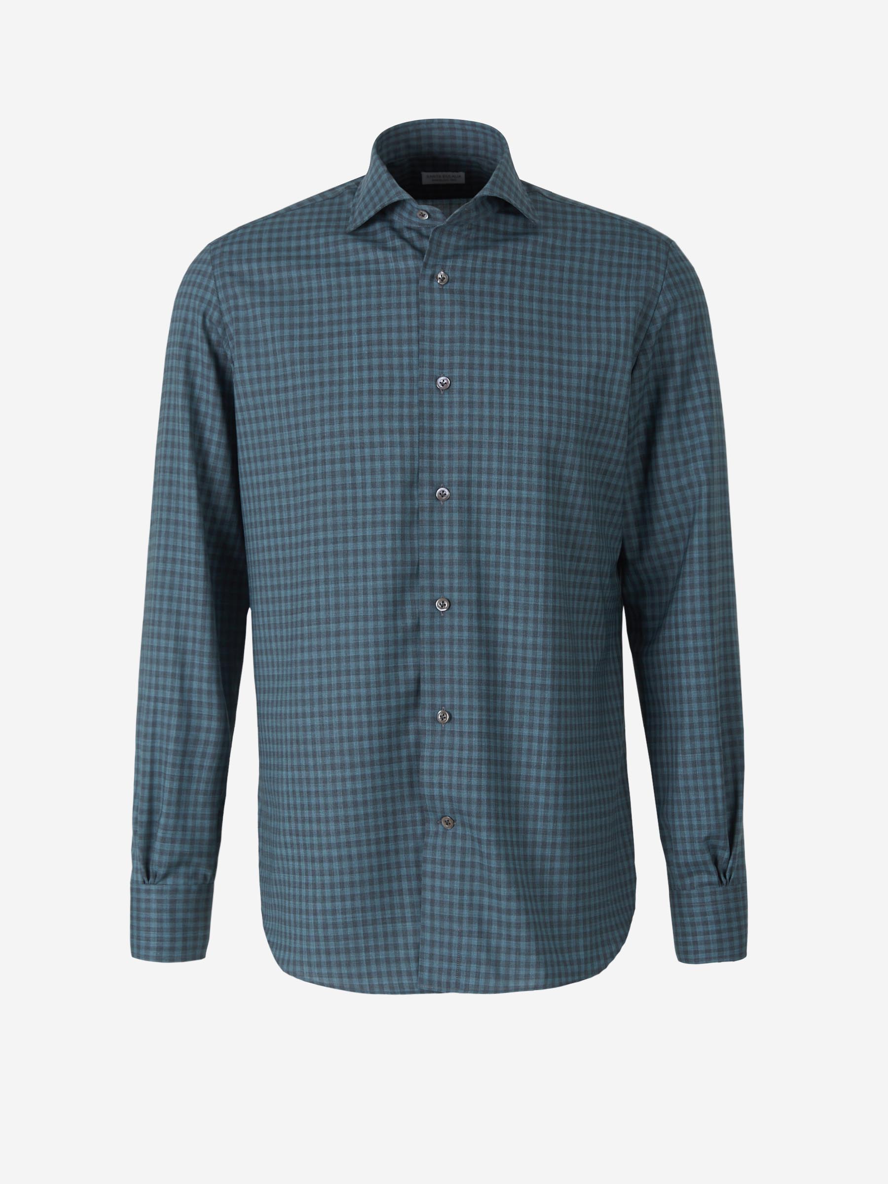 Santa Eulalia Camisa Motivo Cuadros color Gris Oscuro sku 531-005757 01 - Foto 1