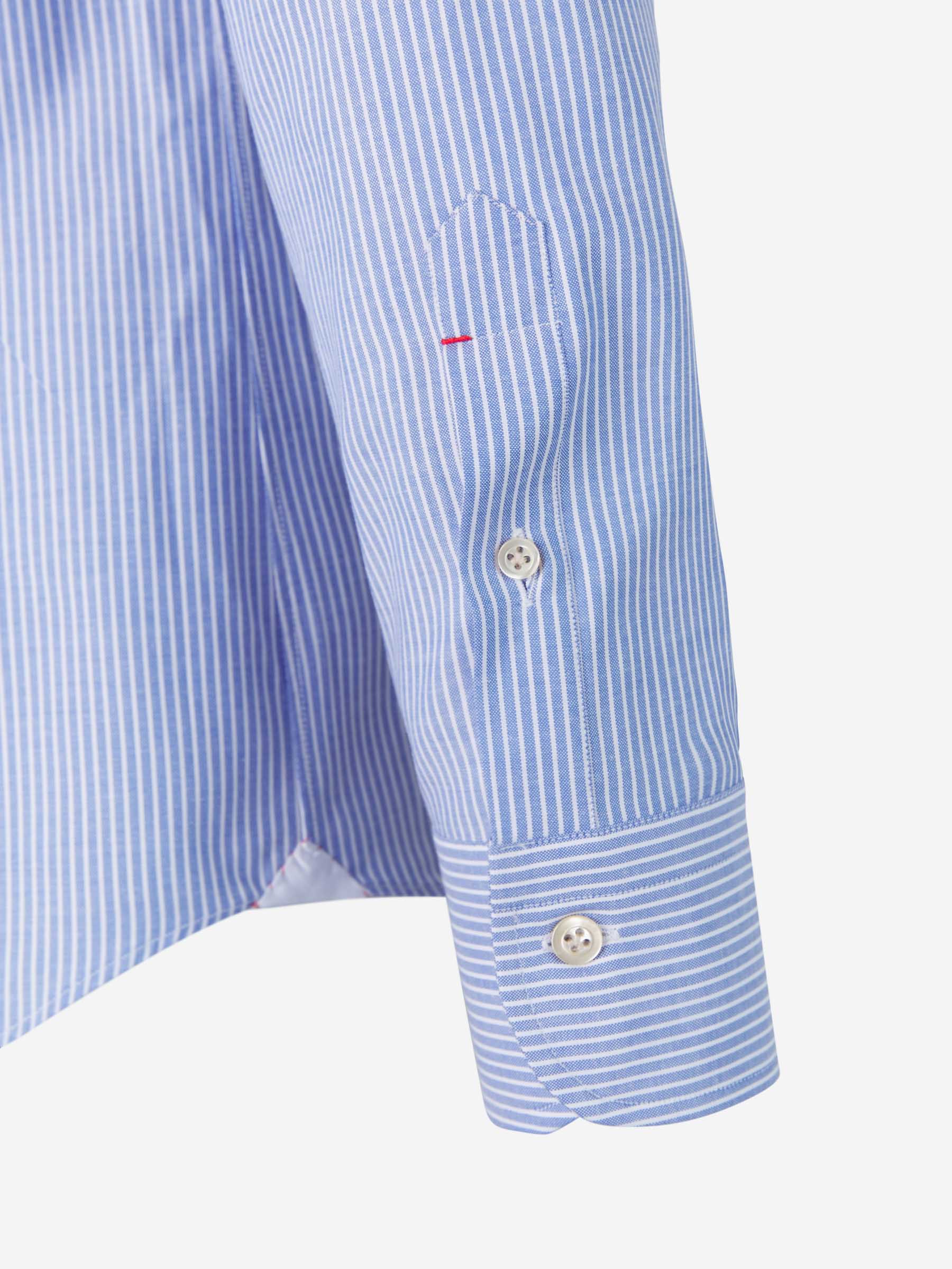 Santa Eulalia Camisa Rayas Algodón color Azul Real sku 531-005758 01 - Foto 4