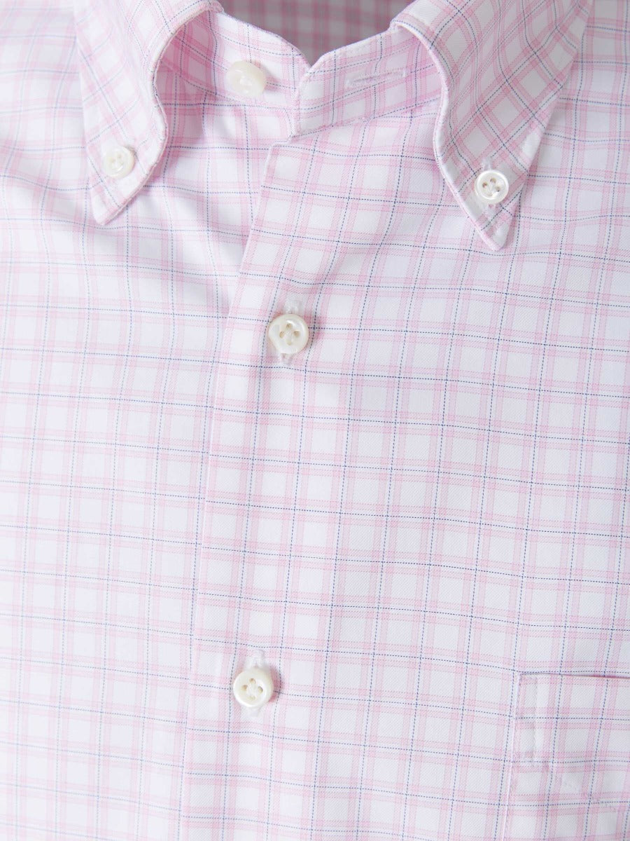 Santa Eulalia Camisa Motivo Cuadros color Rosa Claro sku 531-005780 01 - Foto 3