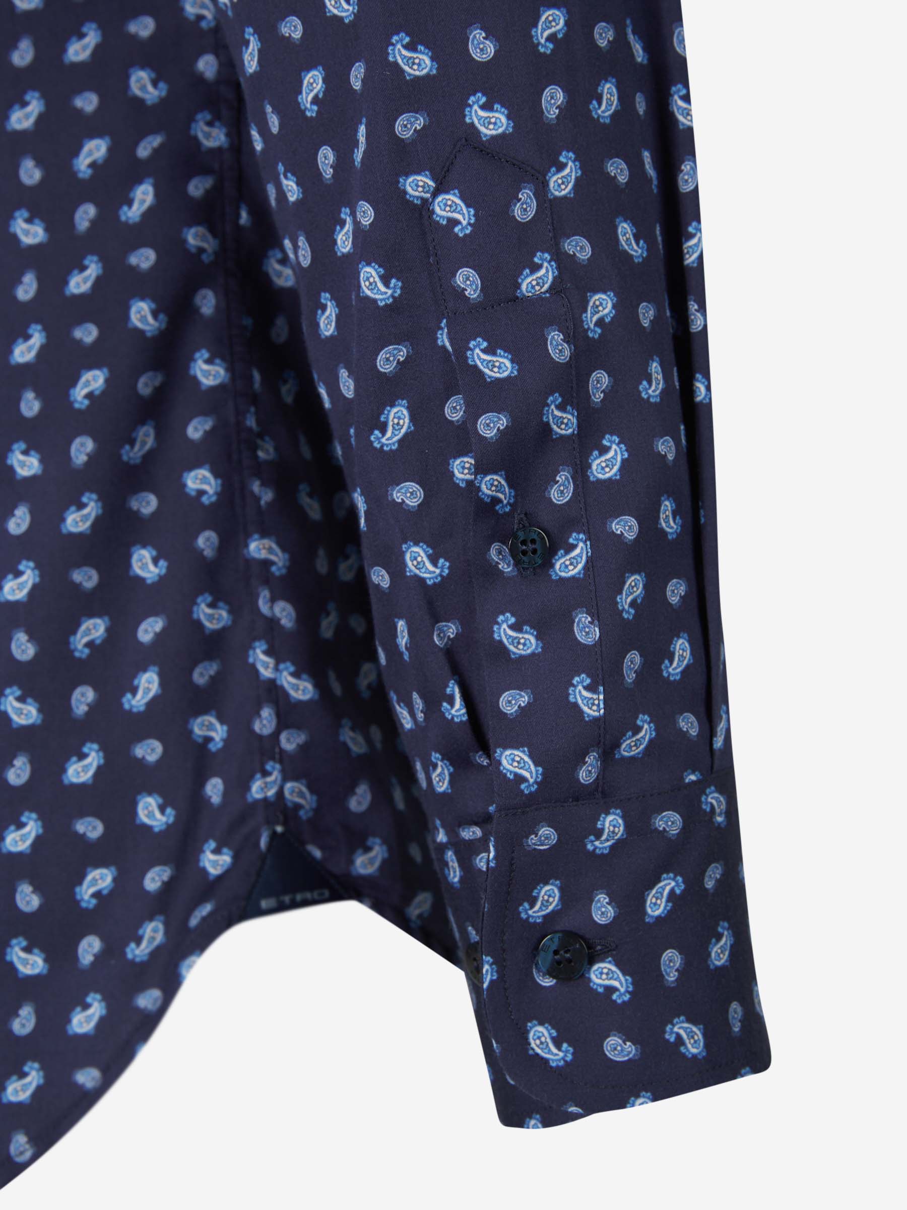 Etro Camisa Motivo Paisley color Beis sku 531-005812 02 - Foto 3