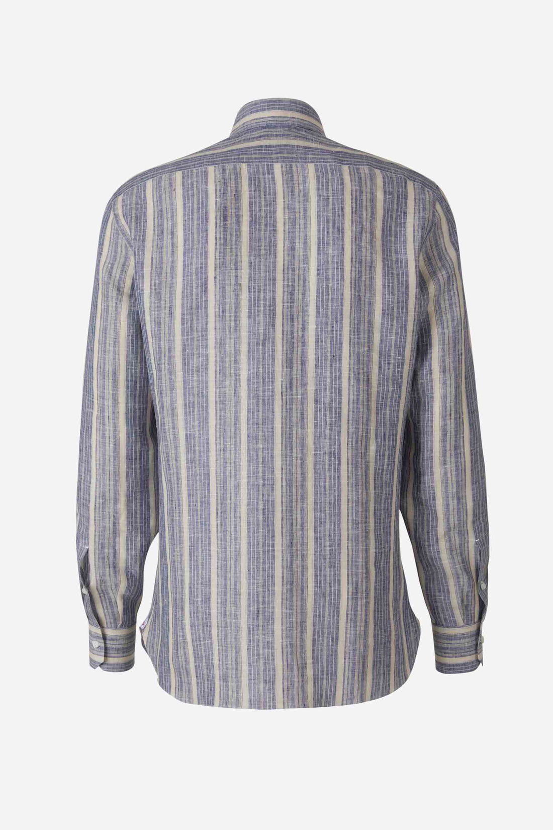 Isaia Camisa Lisa Lino color Azul Cielo sku 531-005820 01 - Foto 2