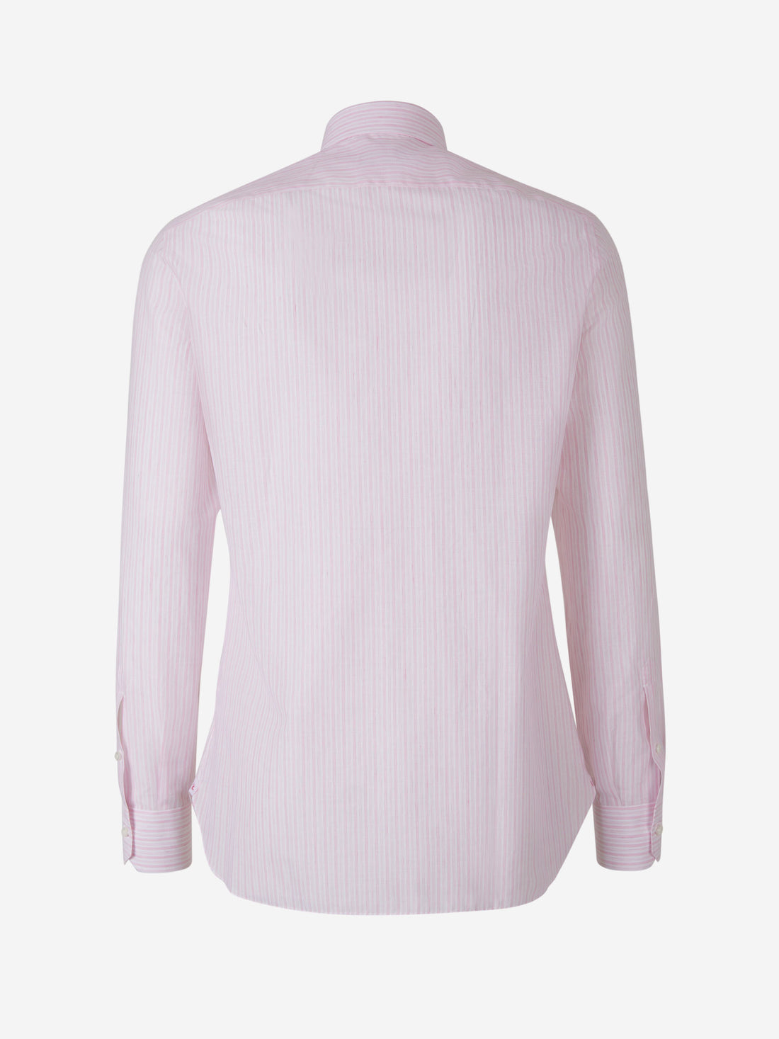 Isaia Camisa Motivo Rayas color Rosa Claro sku 531-005822 01 - Foto 2