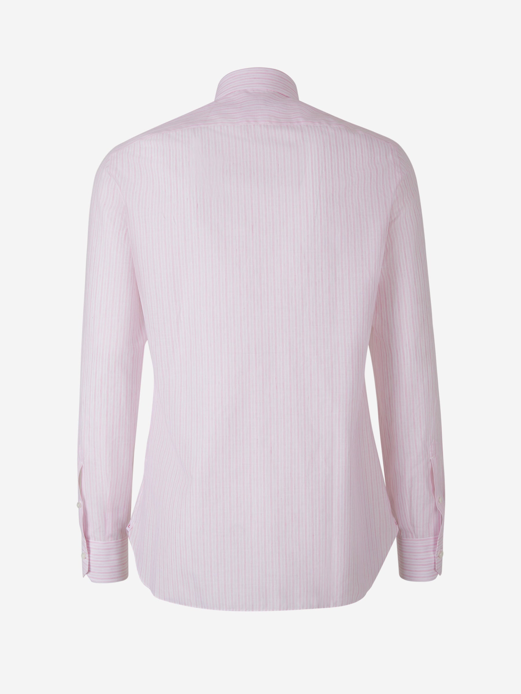 Isaia Camisa Motivo Rayas color Rosa Claro sku 531-005822 01 - Foto 2