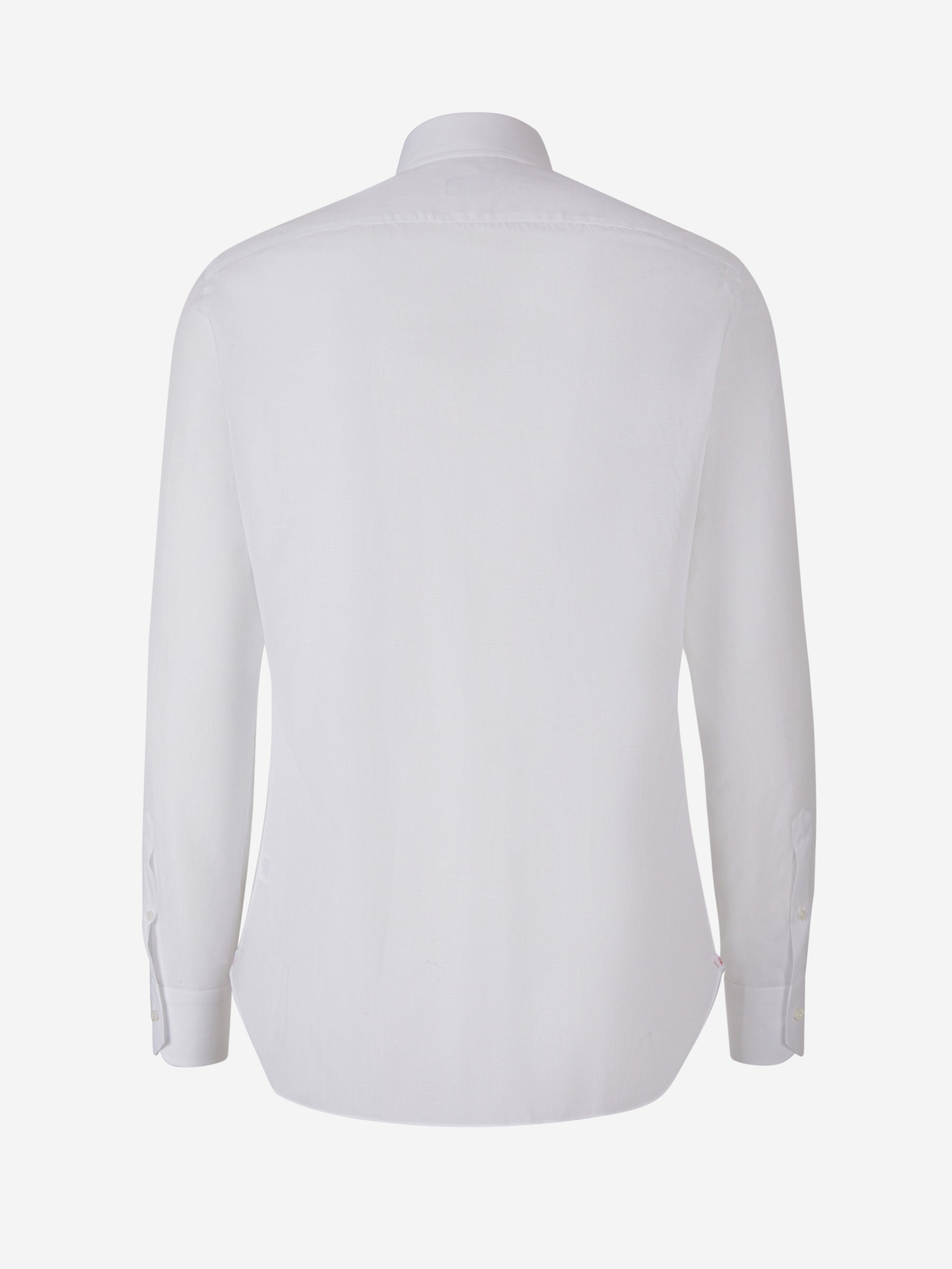 Isaia Camisa Algodón Y Lino color Blanco sku 531-005824 01 - Foto 2