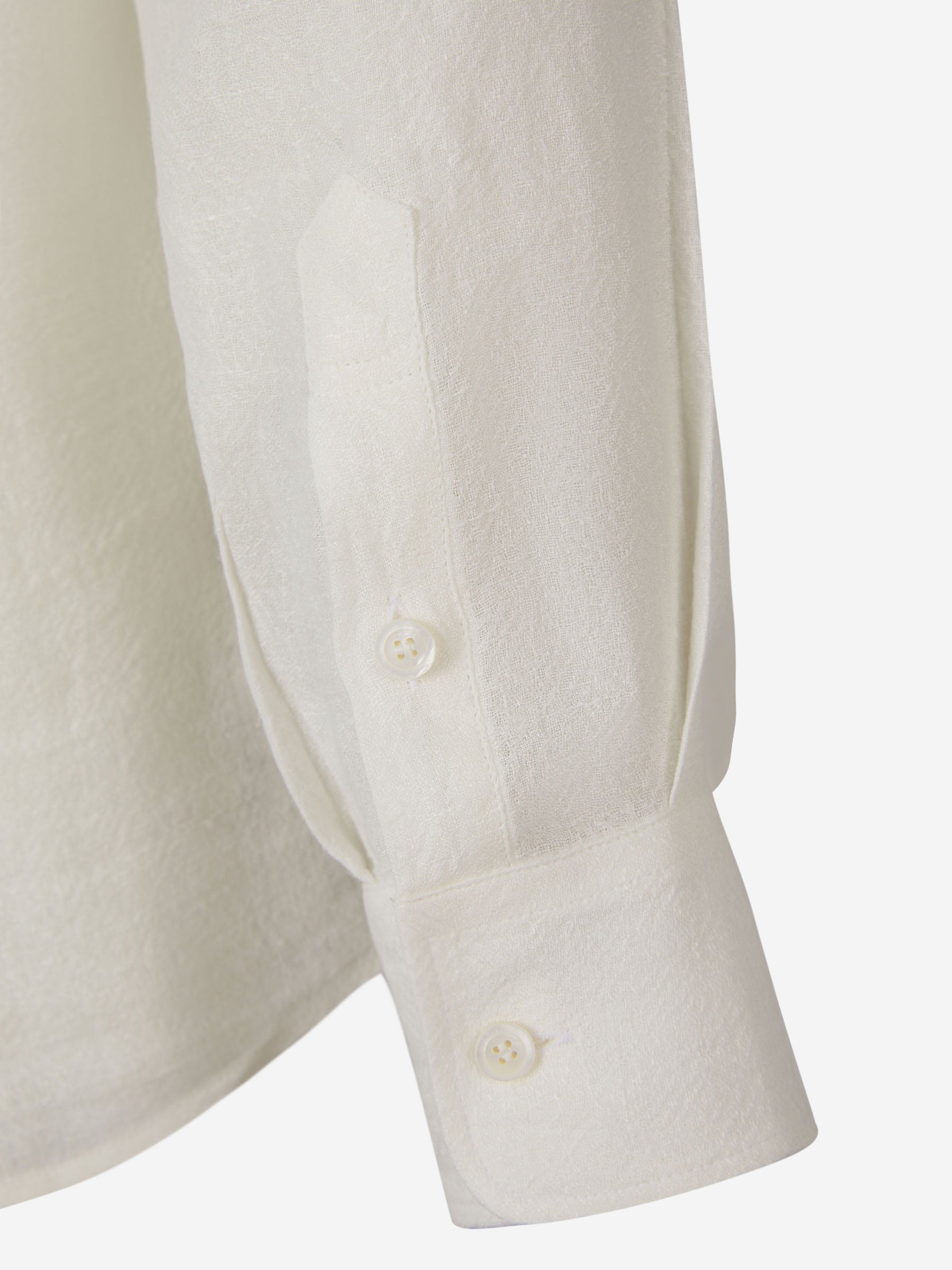 Sease Camisa Texturizada Lino color Blanco sku 531-005850 01 - Foto 4