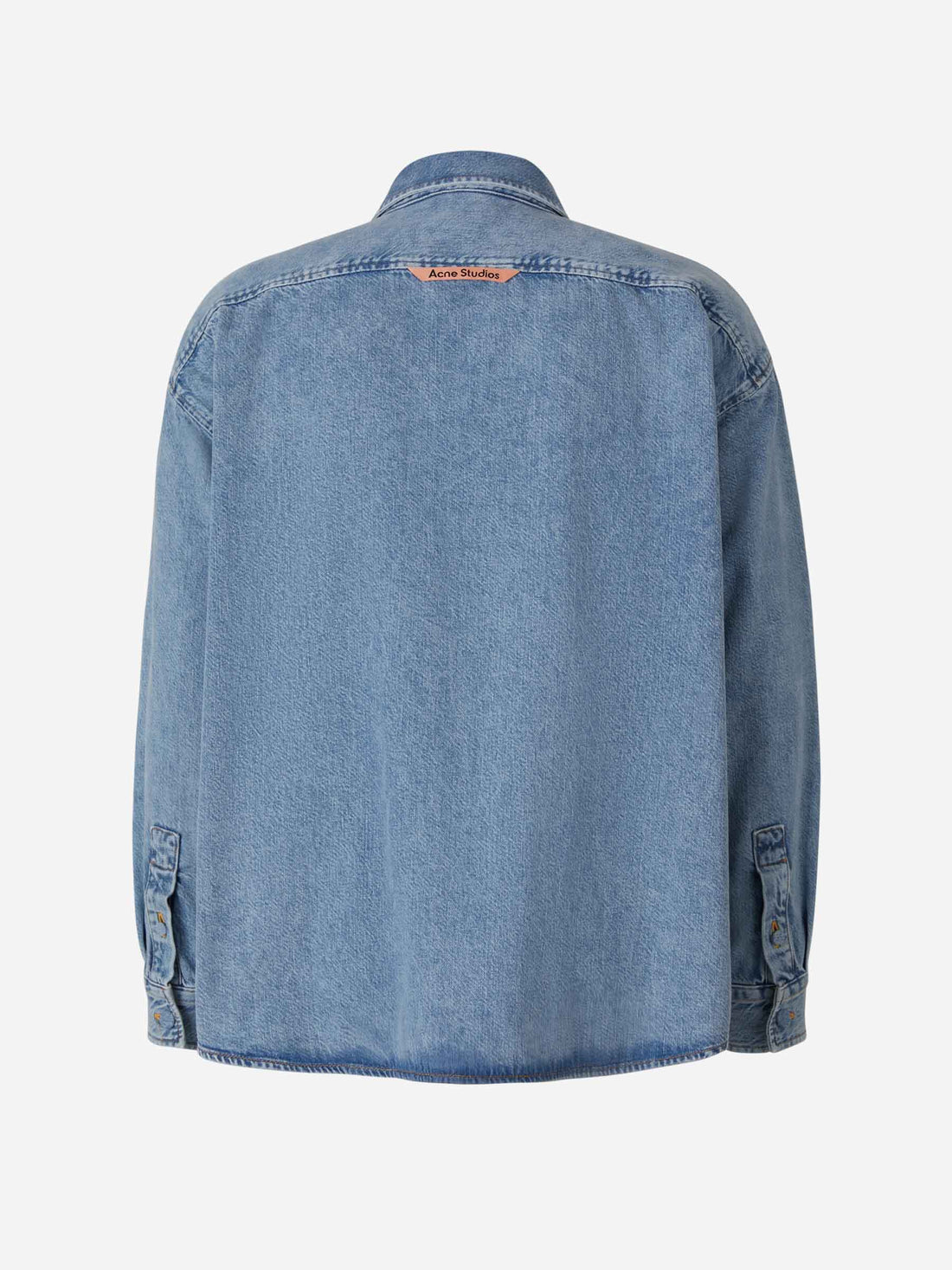 Acne Studios Camisa Denim Abotonada color Azul Real sku 531-005860 01 - Foto 2