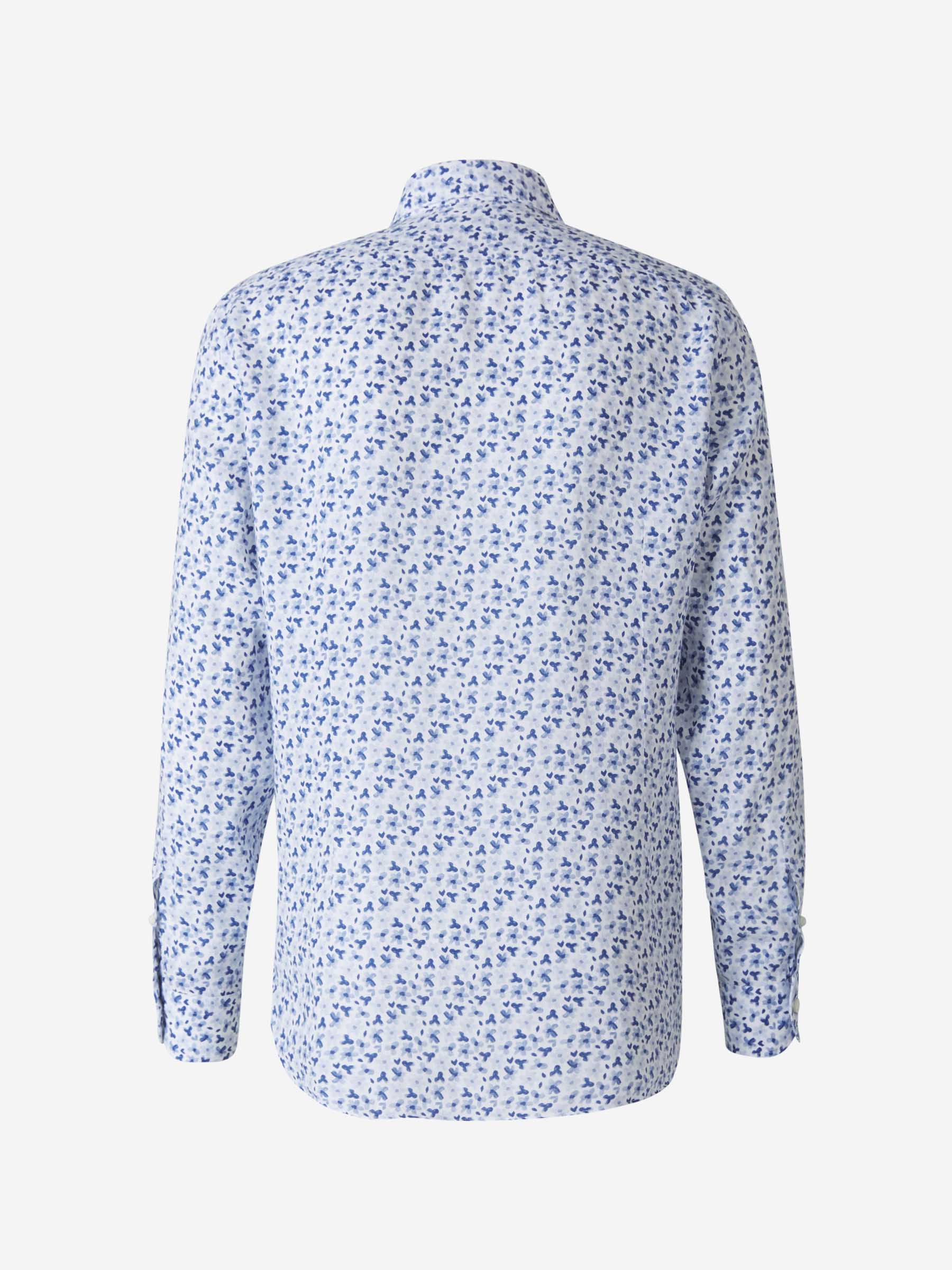 Vincenzo di Ruggiero Camisa Floral Algodón color Azul Marino sku 531-005864 01 - Foto 2