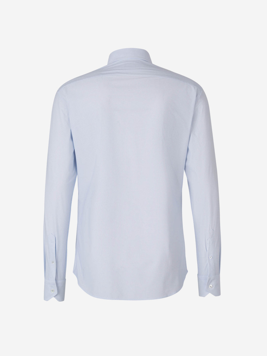 Traiano Milano Camisa Motivo Geométrico color Azul Denim sku 531-005879 01 - Foto 2