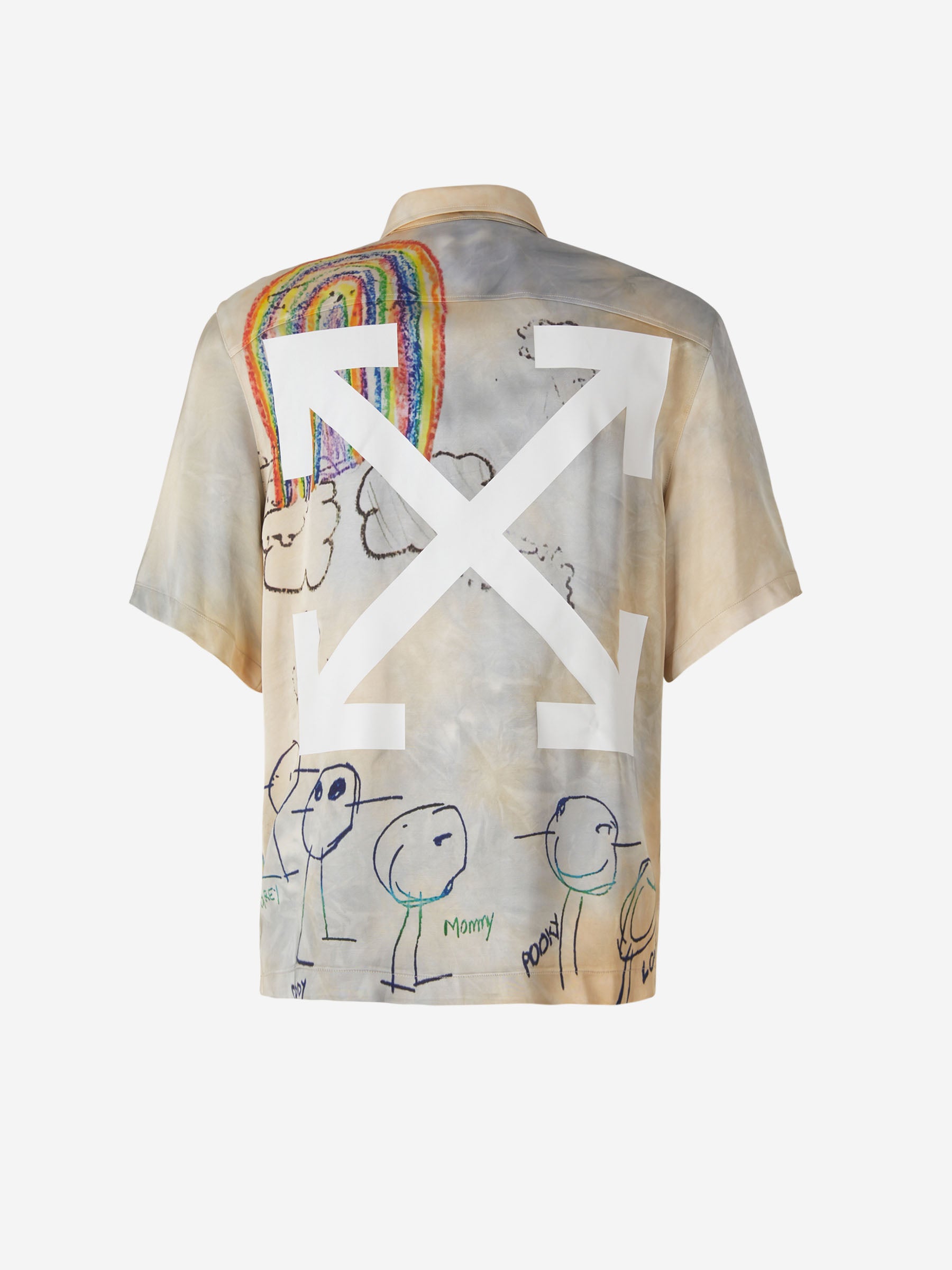 Off-White Camisa Raso Estampada color Multicolor sku 531-005885 01 - Foto 2