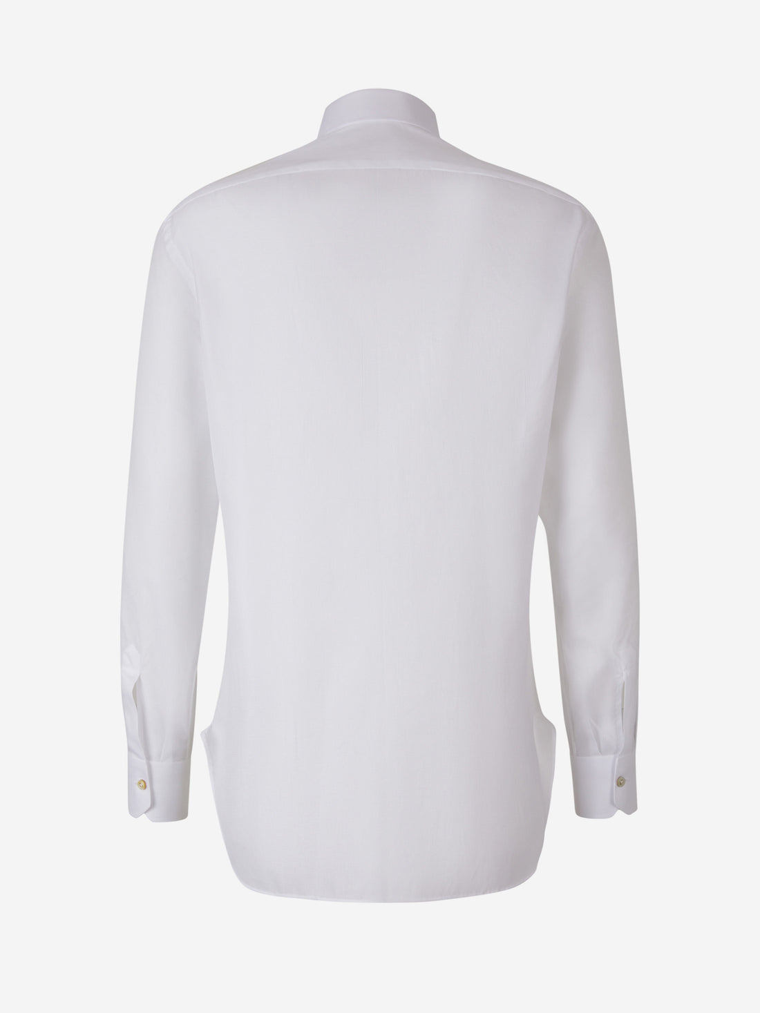 Kiton Camisa Abotonada Algodón color Blanco sku 531-005890 01 - Foto 2