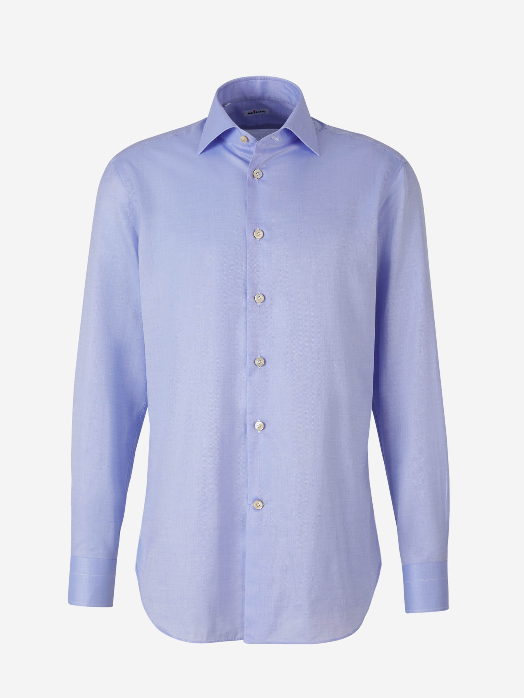 Kiton Camisa Algodón color Azul Cielo sku 531-005891 01 - Foto 1