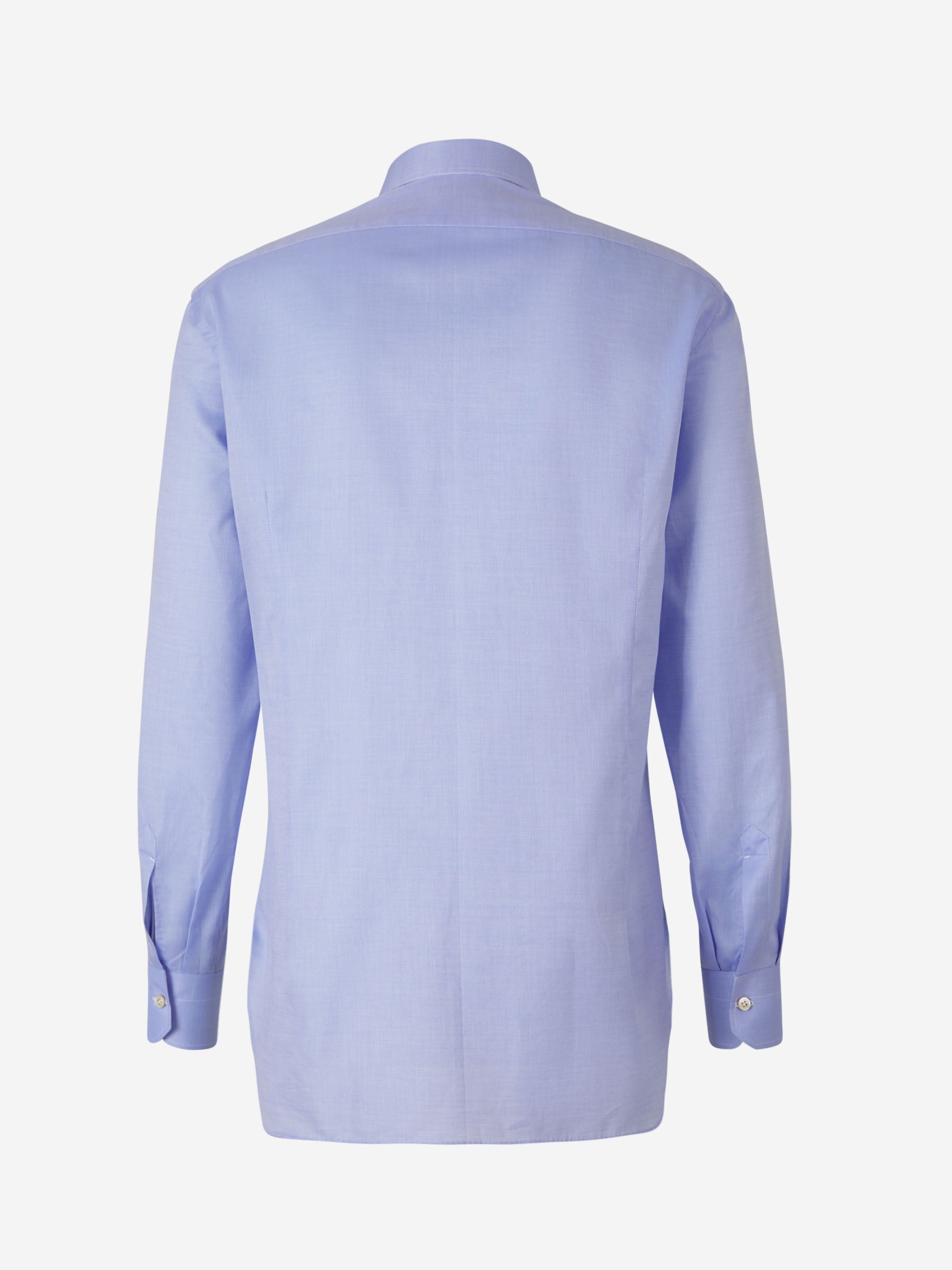 Kiton Camisa Algodón color Azul Cielo sku 531-005891 01 - Foto 2