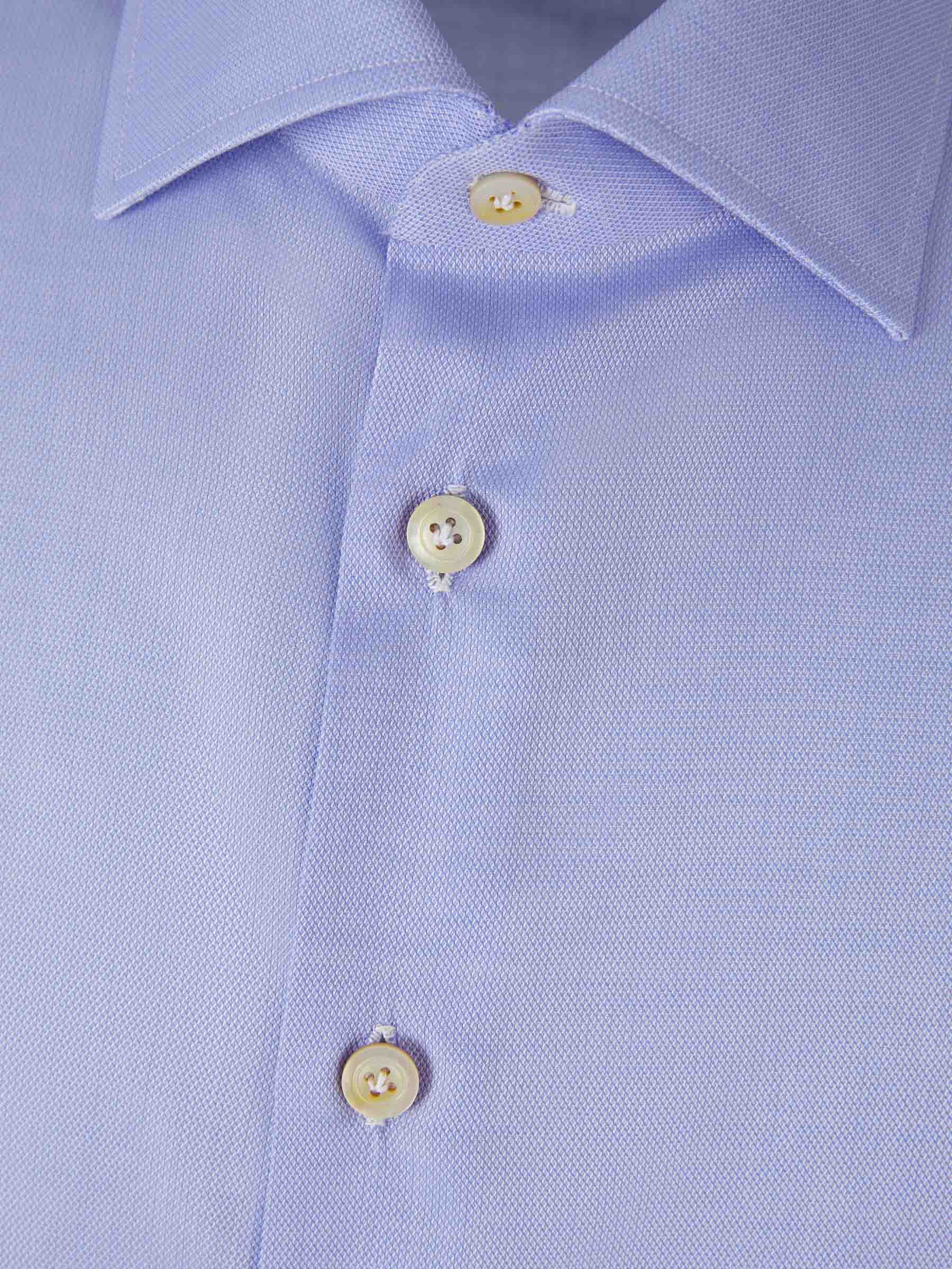 Kiton Camisa Algodón color Azul Cielo sku 531-005891 01 - Foto 3