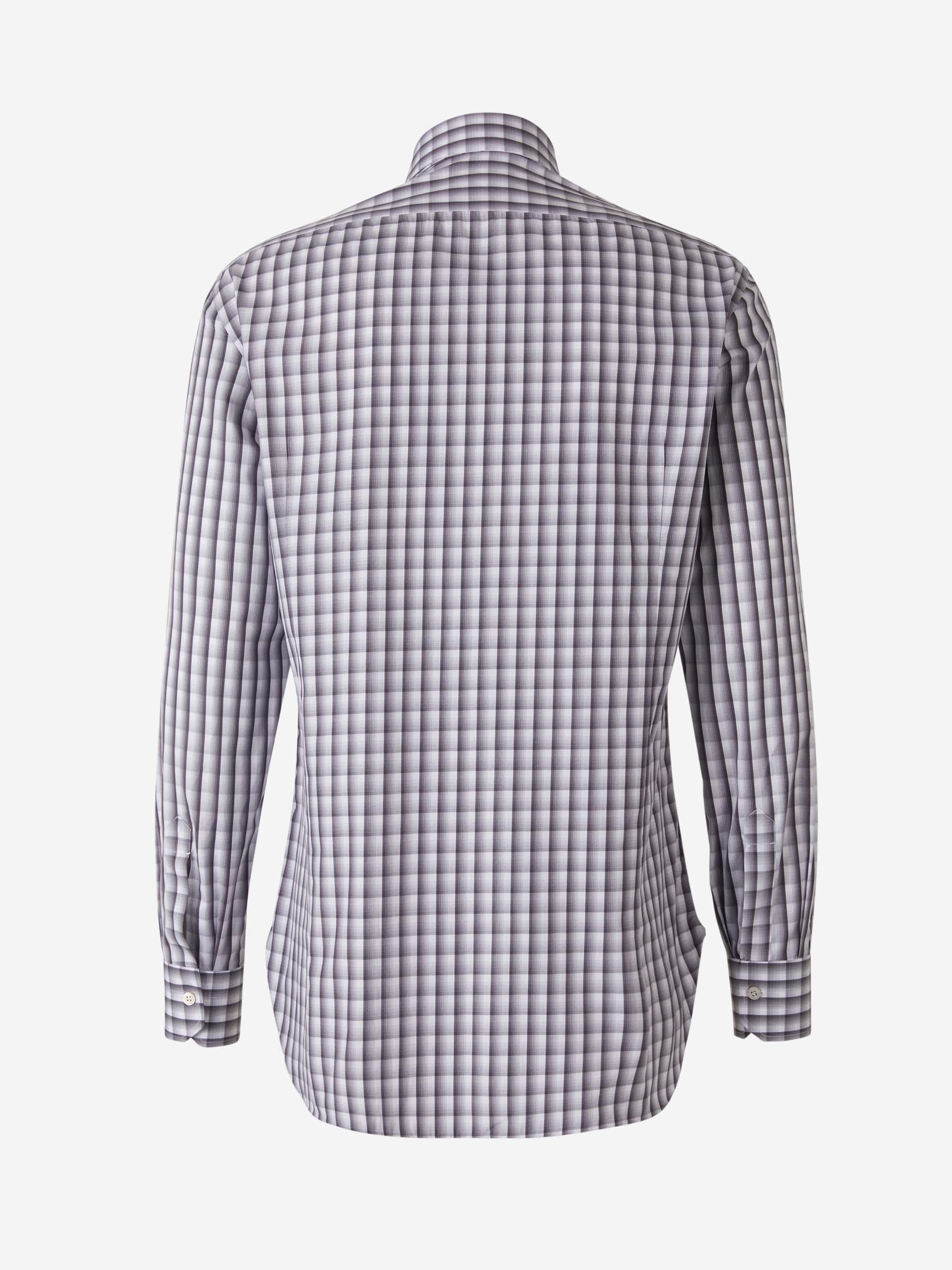 Kiton Camisa Motivo Cuadros color Multicolor sku 531-005892 01 - Foto 1