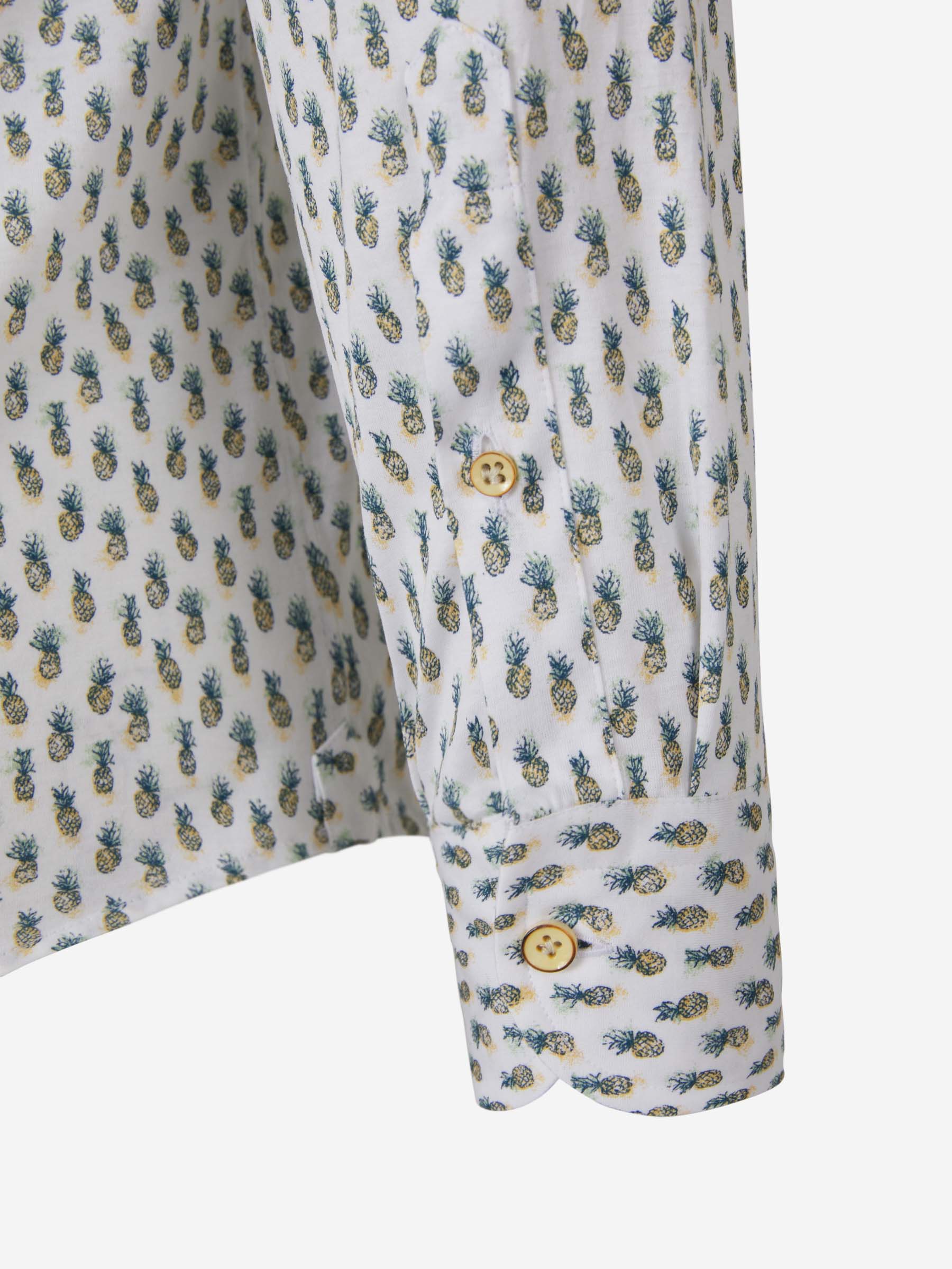 Santa Eulalia Camisa Estampado Algodón color Blanco sku 531-005903 01 - Foto 4