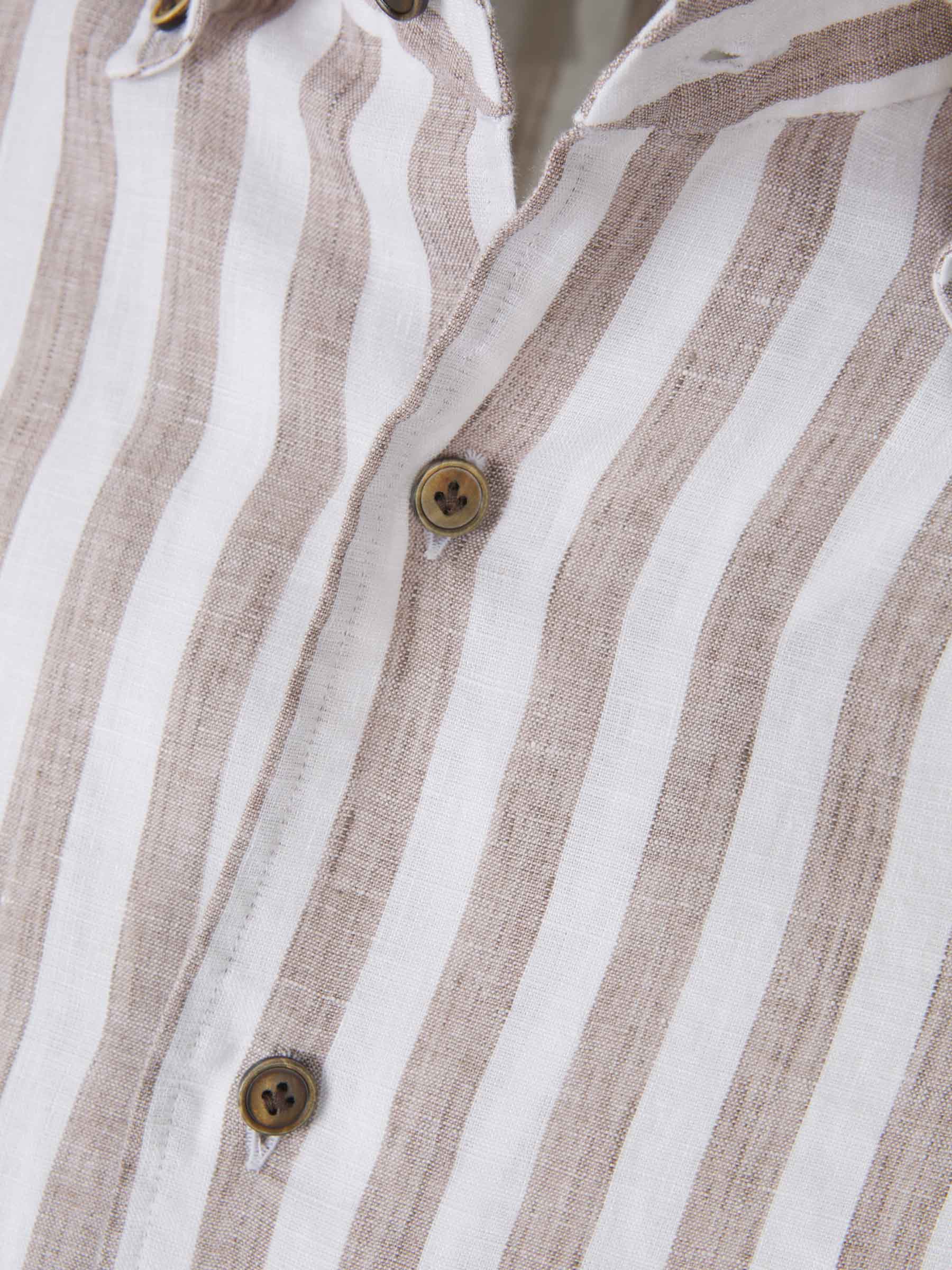 Santa Eulalia Camisa Ligera Algodón color Marrón sku 531-005904 02 - Foto 7