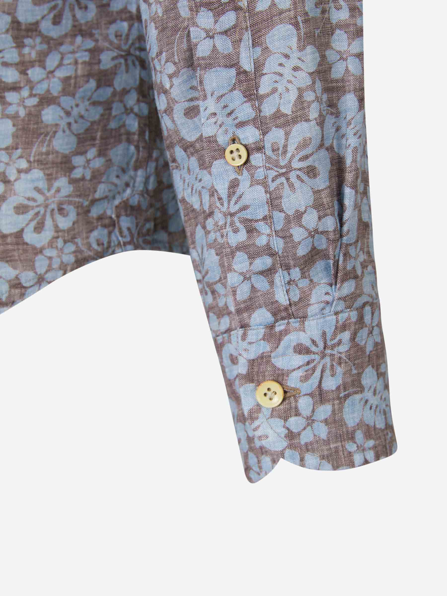 Santa Eulalia Camisa Estampado Floral color Gris Claro sku 531-005912 01 - Foto 3