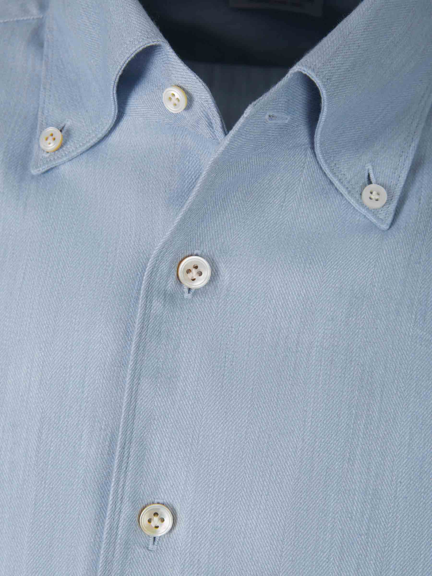 Santa Eulalia Camisa Sarga Suave color Azul Cielo sku 531-005928 02 - Foto 3