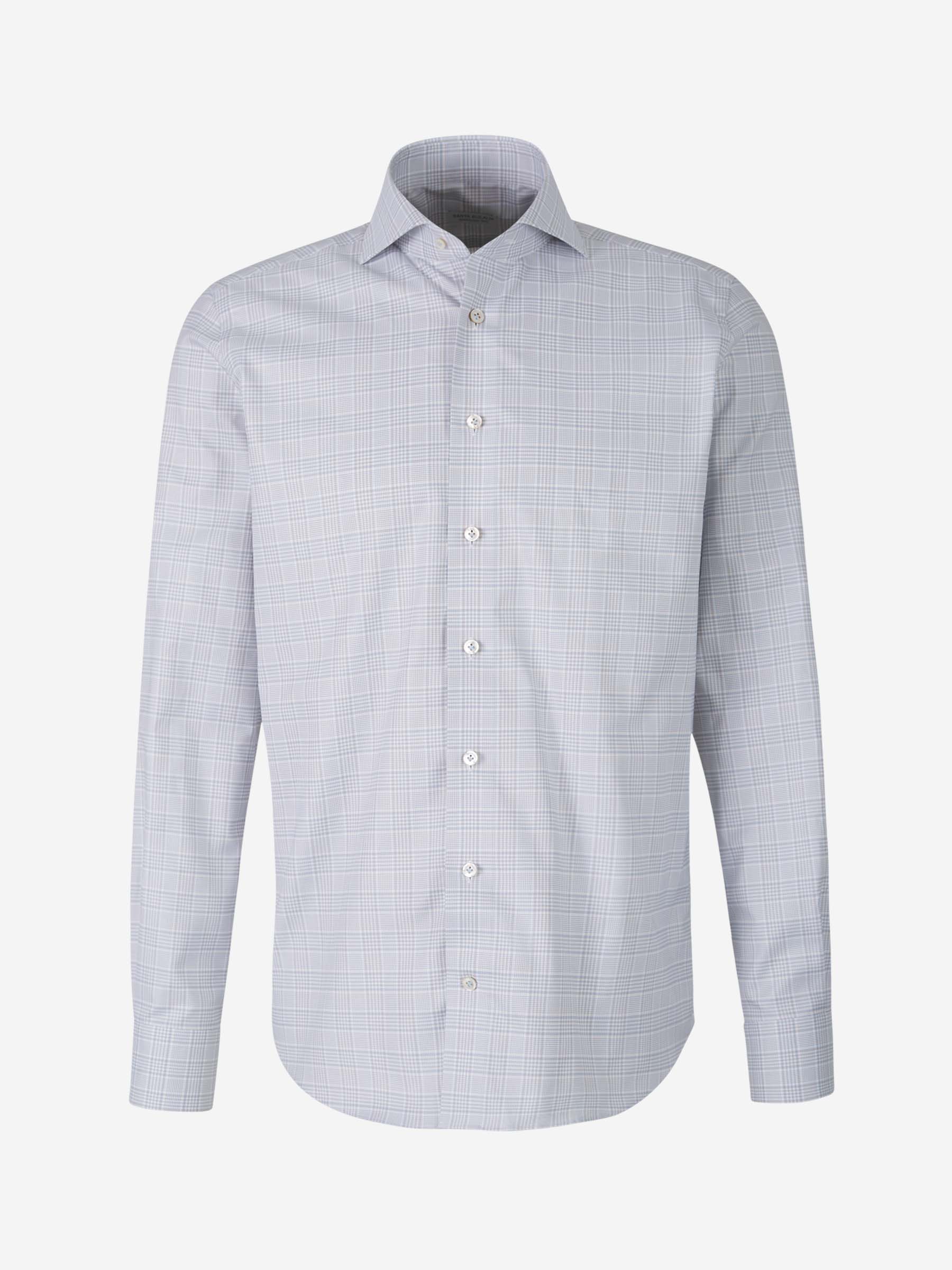 Santa Eulalia Camisa Príncipe De Gales color Azul Cielo sku 531-005929 01 - Foto 1