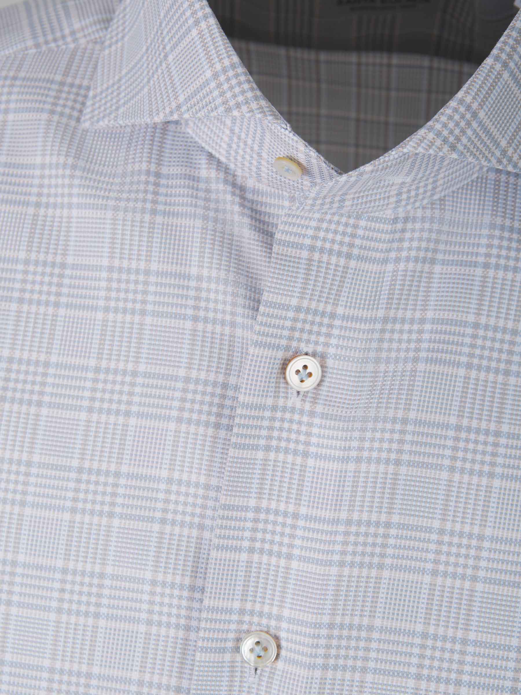 Santa Eulalia Camisa Príncipe De Gales color Azul Cielo sku 531-005929 01 - Foto 3