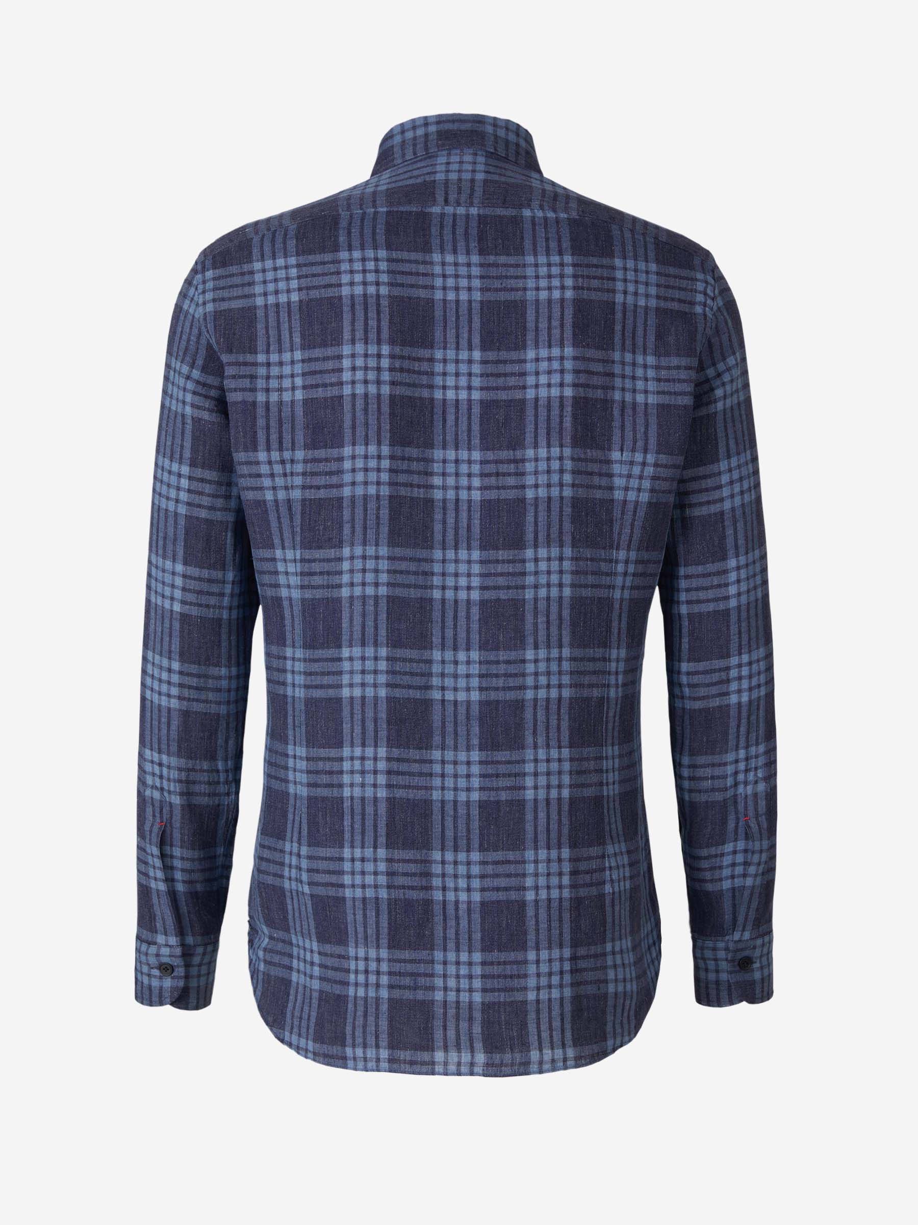 Santa Eulalia Camisa Lino Abotonada color Azul Cobalto sku 531-005935 01 - Foto 2