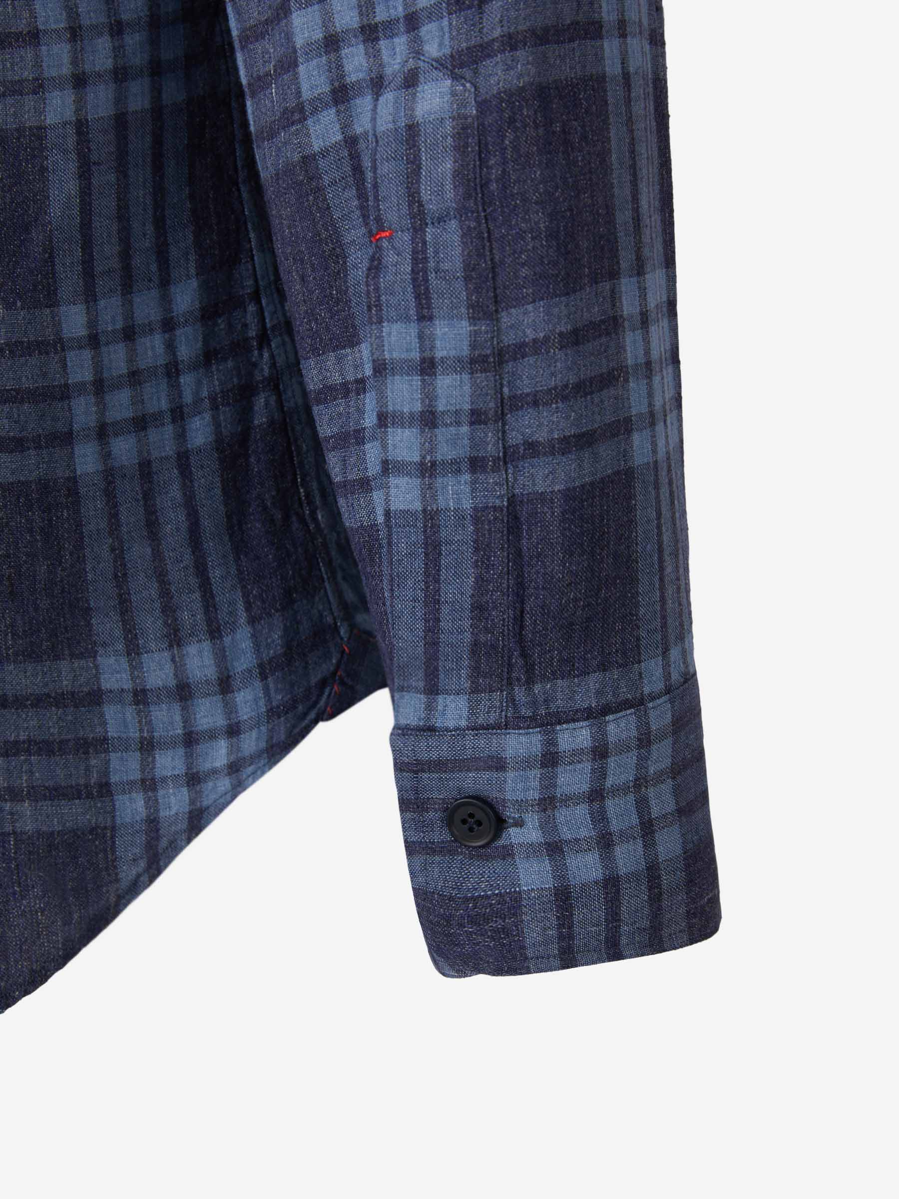Santa Eulalia Camisa Lino Abotonada color Azul Cobalto sku 531-005935 01 - Foto 4