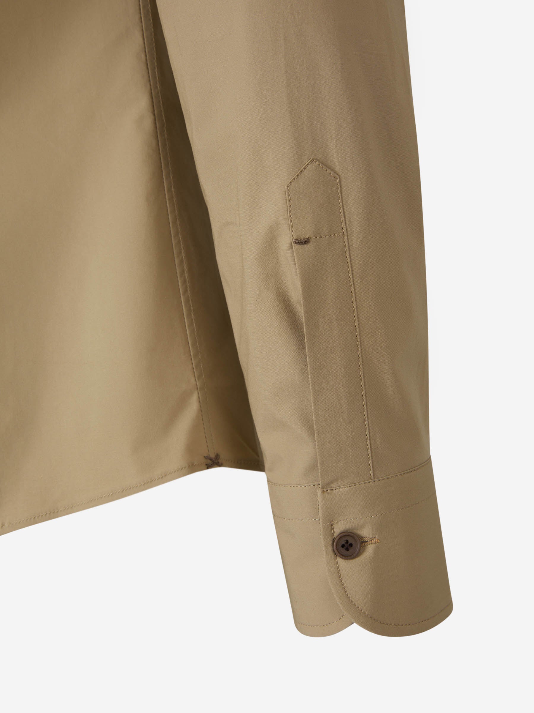 Santa Eulalia Camisa Popelina Bolsillos color Marrón sku 531-005936 02 - Foto 5