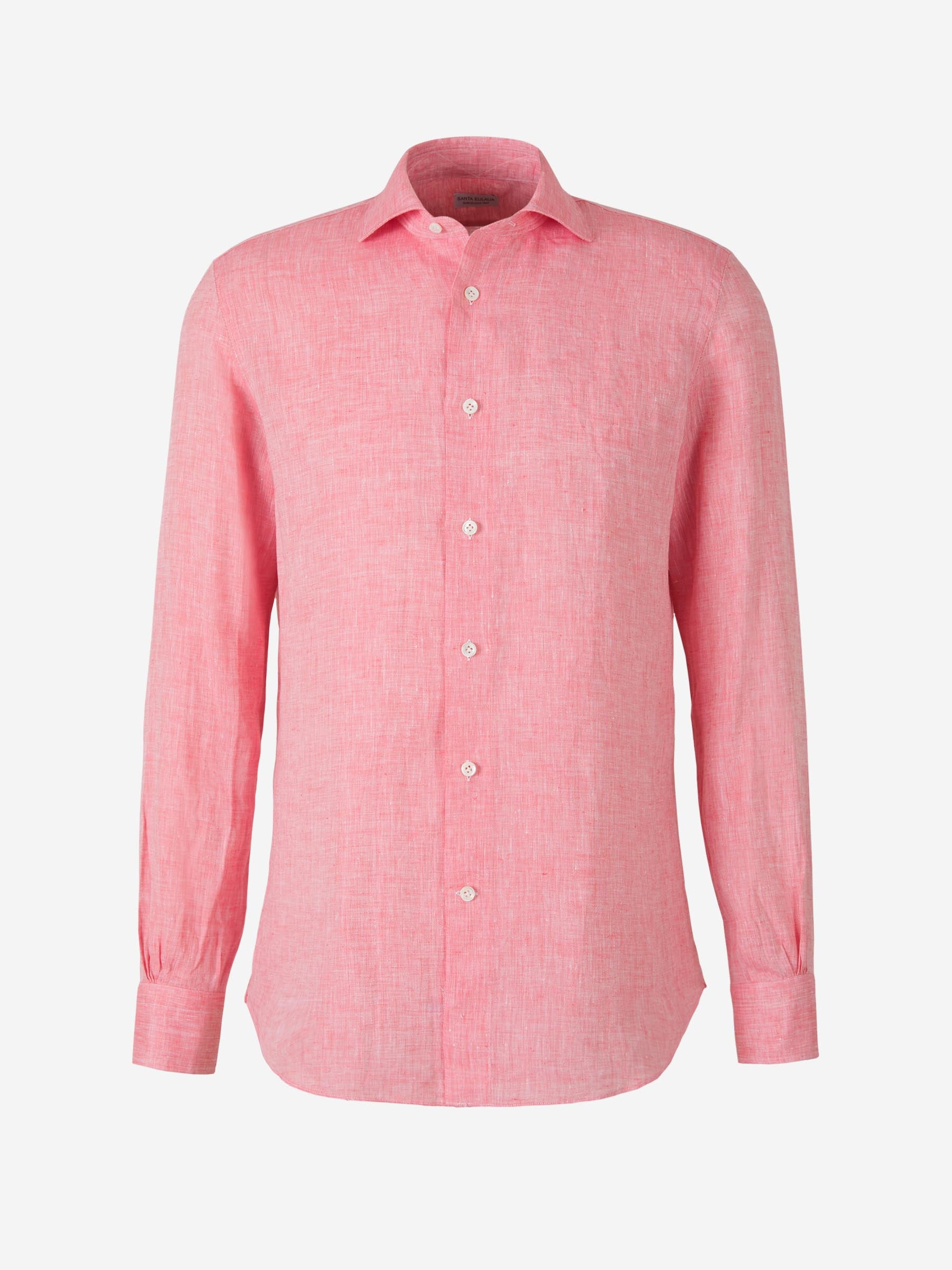 Santa Eulalia Camisa Lino color Rosa sku 531-005937 05 - Foto 8