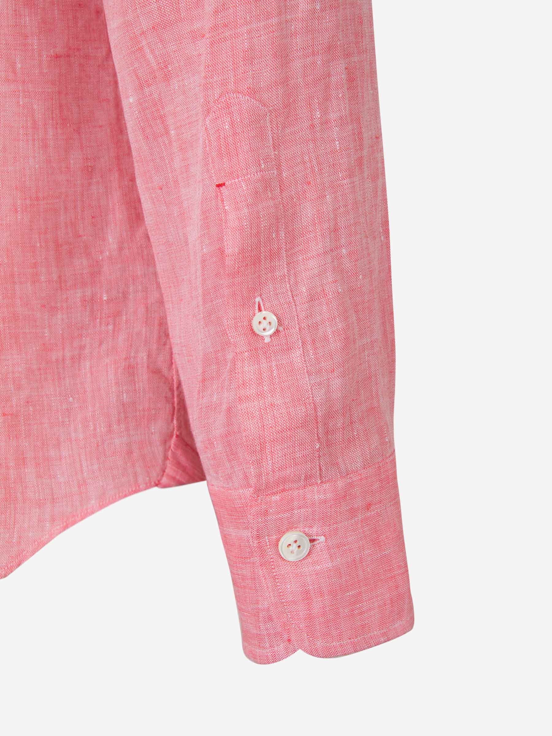 Santa Eulalia Camisa Lino color Rosa sku 531-005937 05 - Foto 11