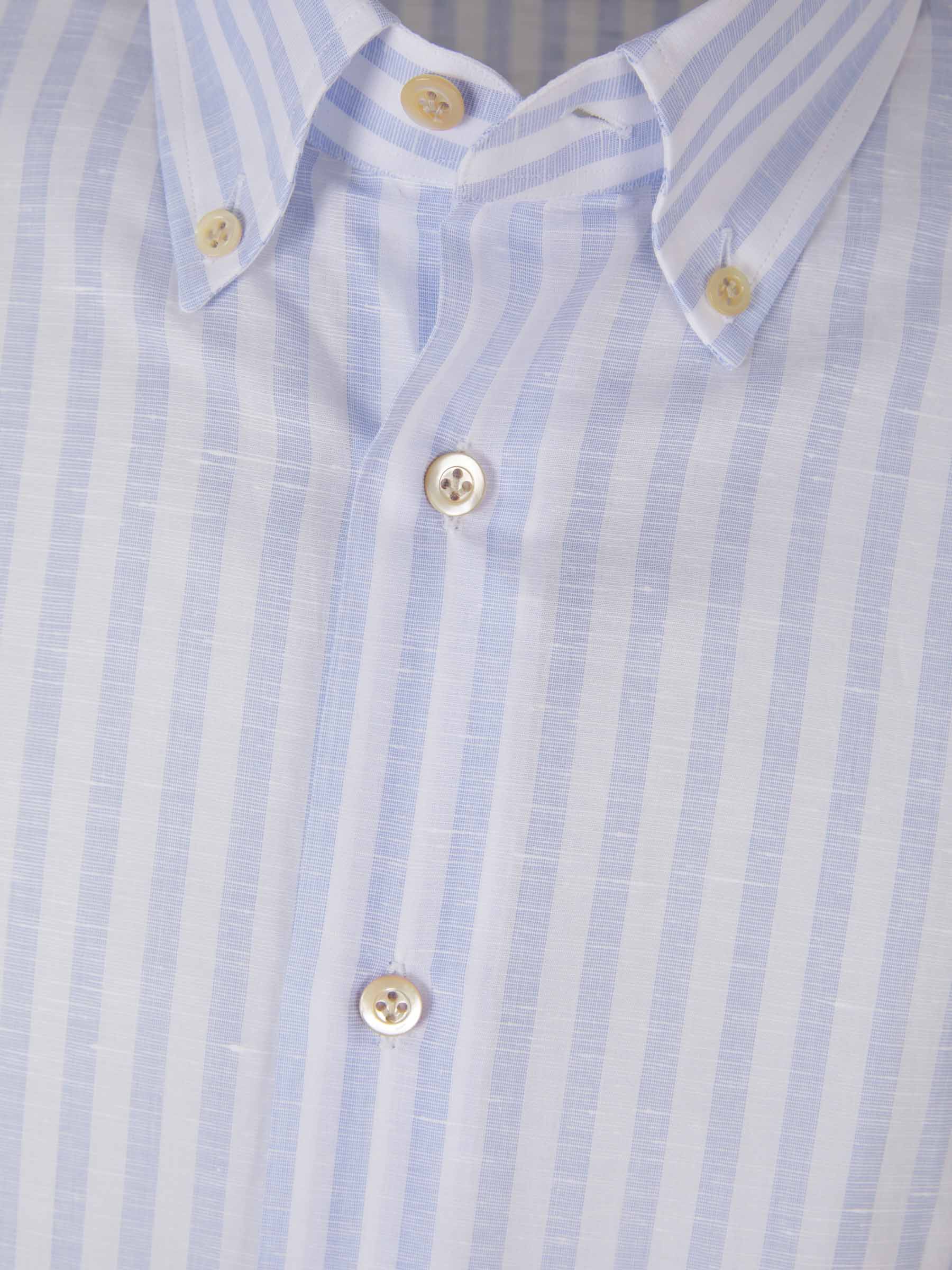 Santa Eulalia Camisa Motivo Rayas color Verde Menta sku 531-005939 02 - Foto 3